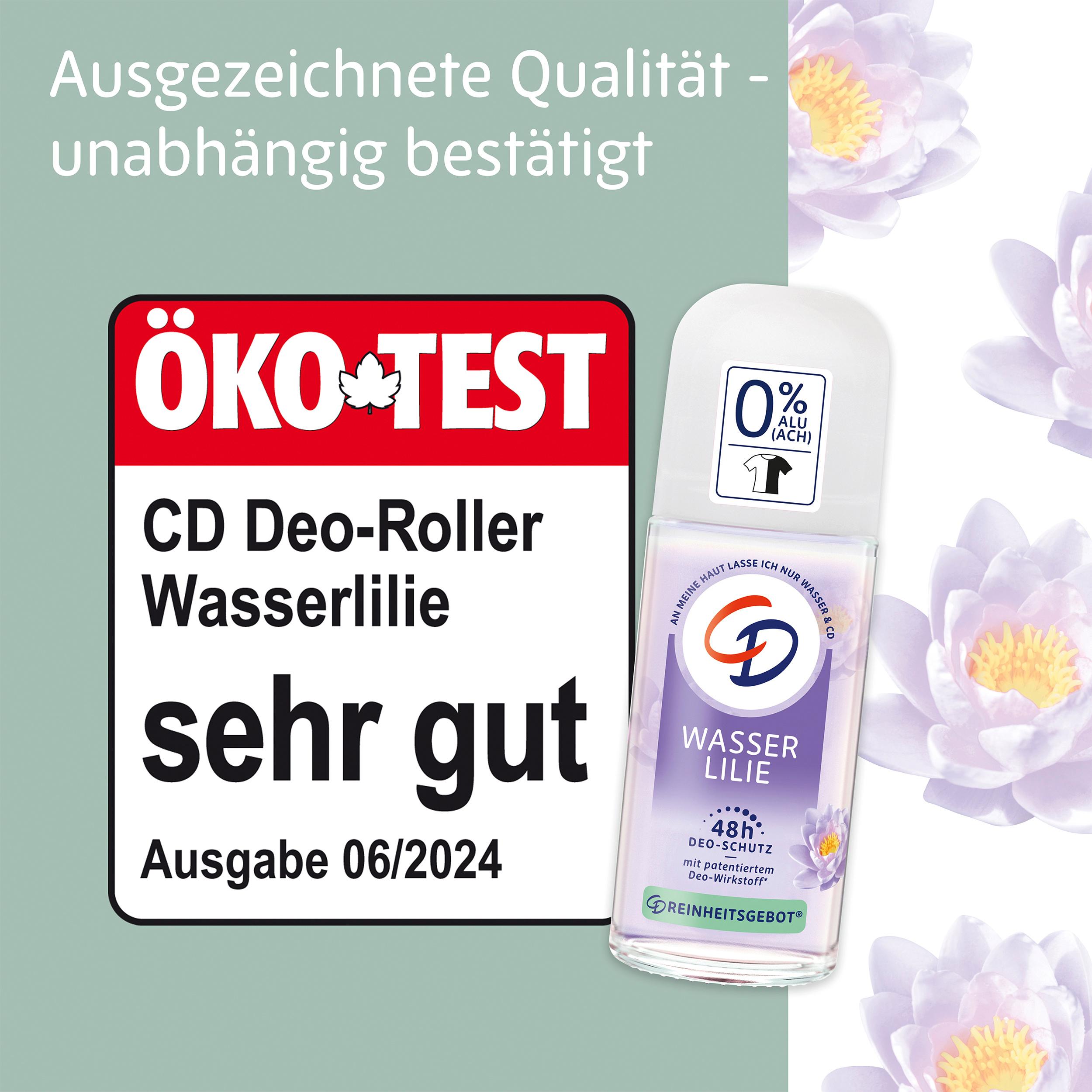 Produktbild CD Deo Roll on Wasserlilie 50ml 3 von 6