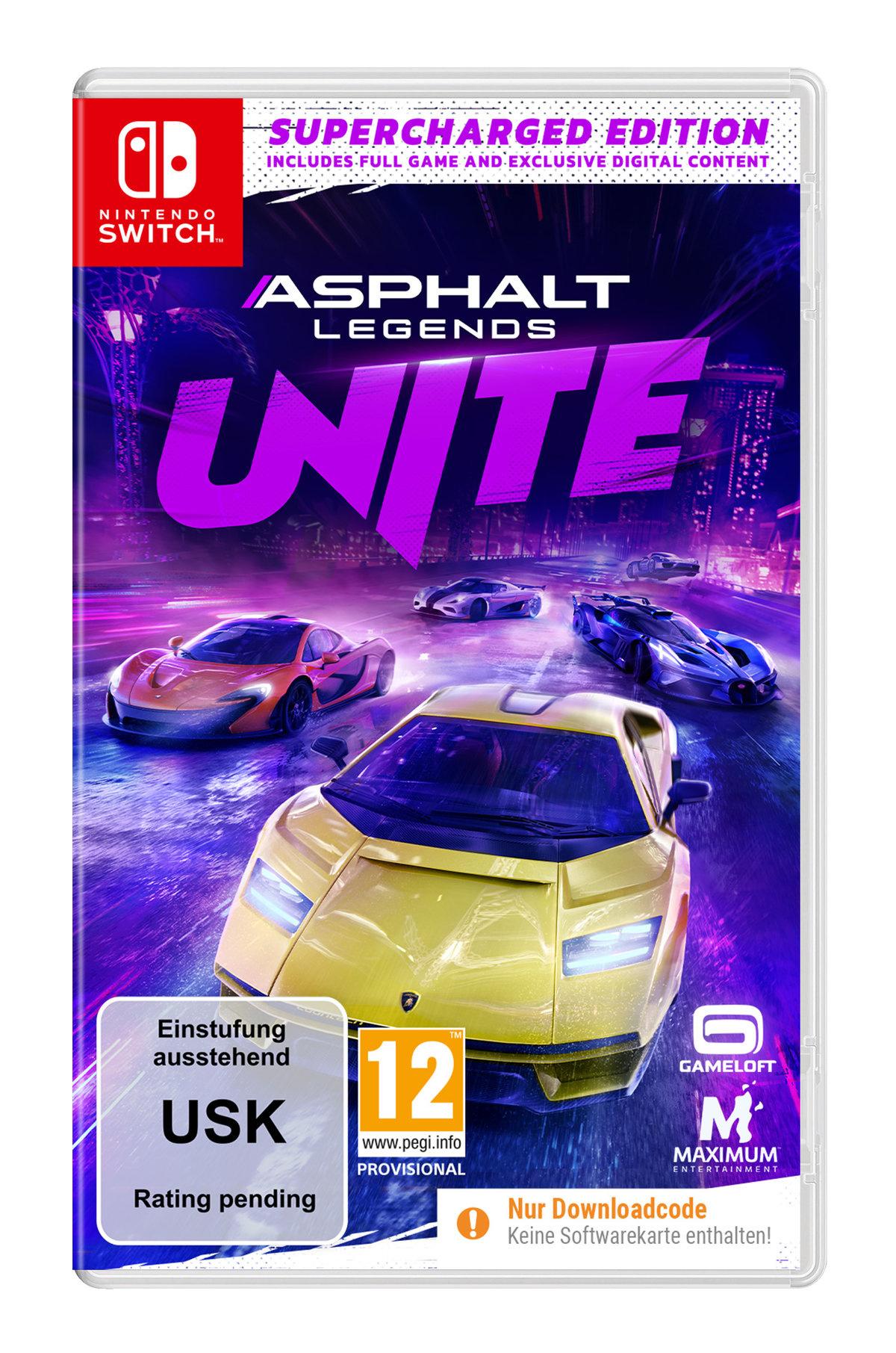 Asphalt Legends UNITE - Supercharged Edition (Code-in-a-Box)