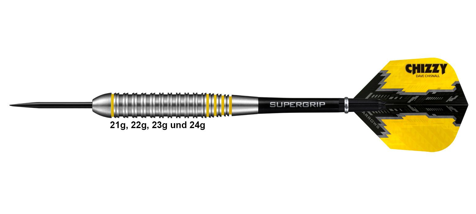 Harrows 736023 Steeldart Chizzy Brass 23g