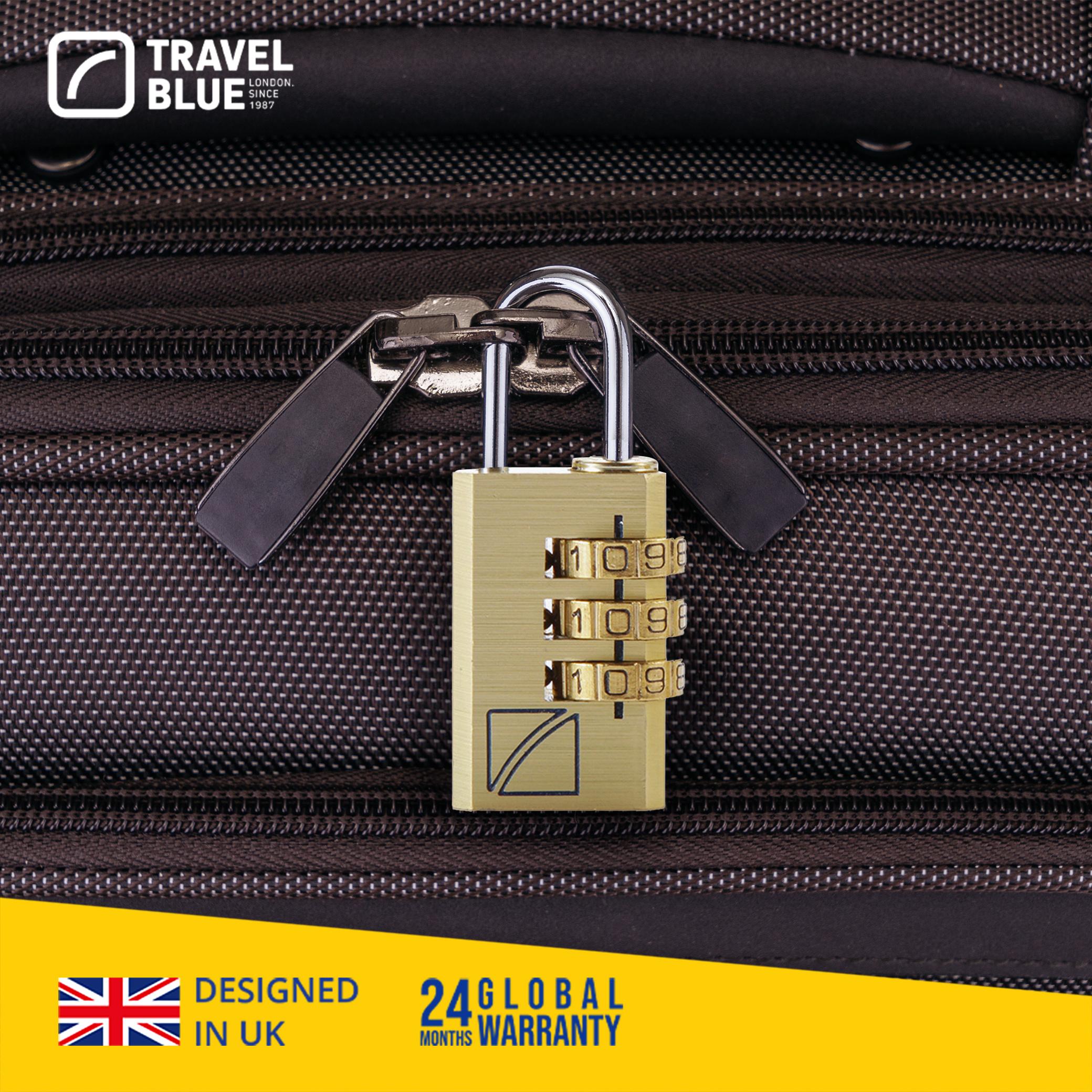 Produktbild TravelBlue Kombischloss mit 3 Ziffern sortiert 2 von 3