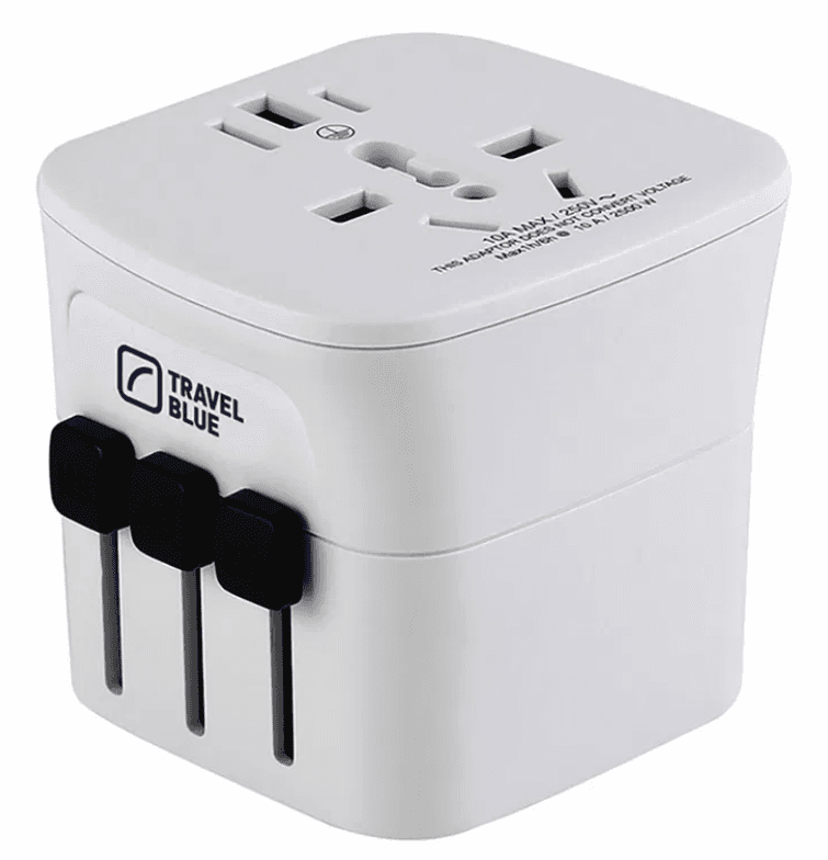 TravelBlue Universeller Reiseadapter weltweit  2500 W 