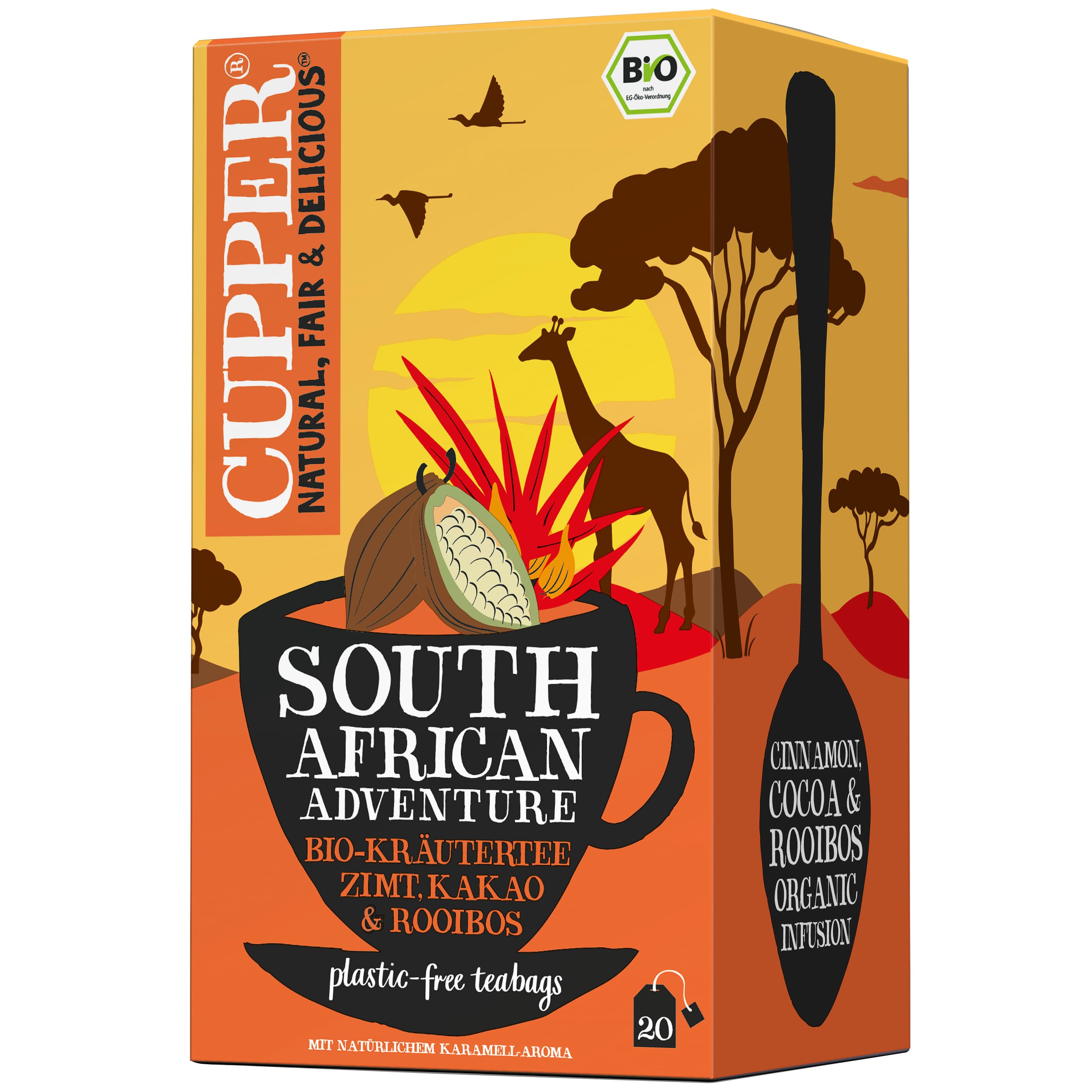 CUPPER Bio Kräutertee South African Adventure