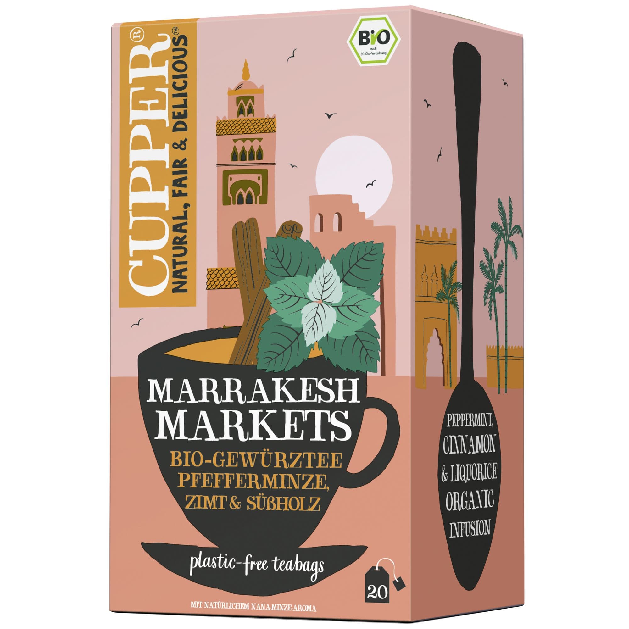 CUPPER Bio Gewürztee Marrakesh Markets