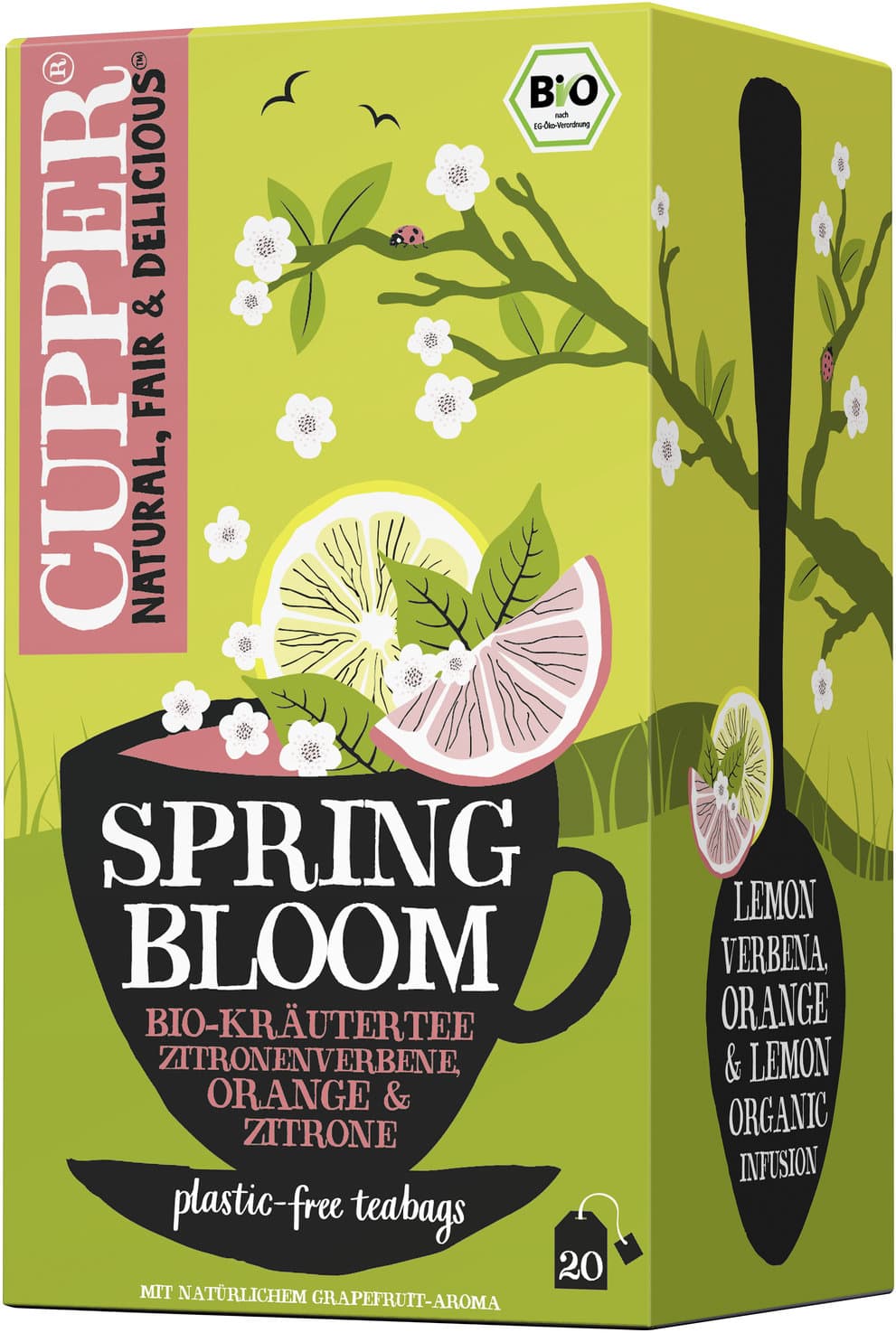 CUPPER Bio Kräutertee Spring Bloom