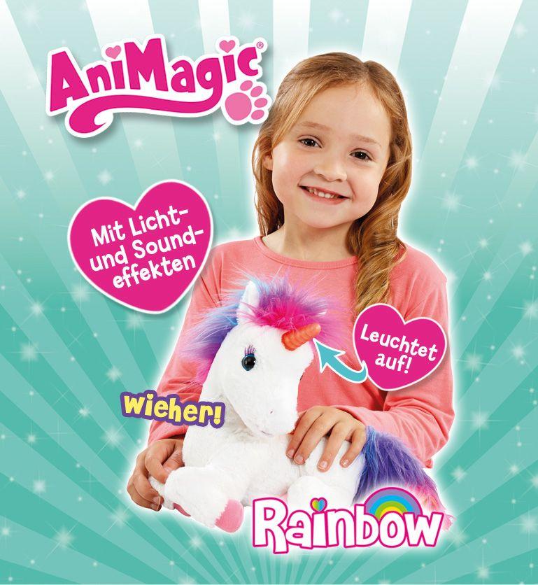 Produktbild Goliath Toys - Animagic - Einhorn Rainbow mit leuchtendem Horn 3 von 3