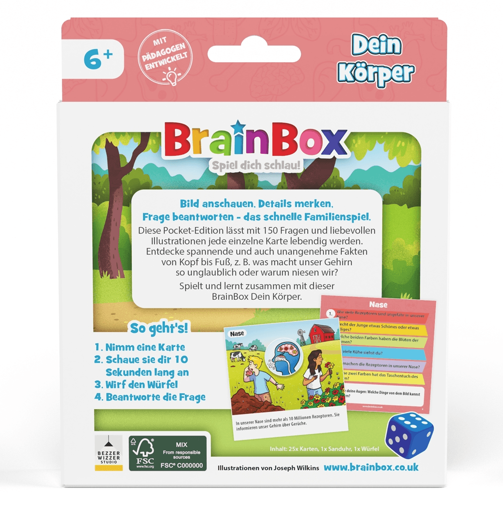 Produktbild BrainBox Pocket - Dein Körper (d) 4 von 4