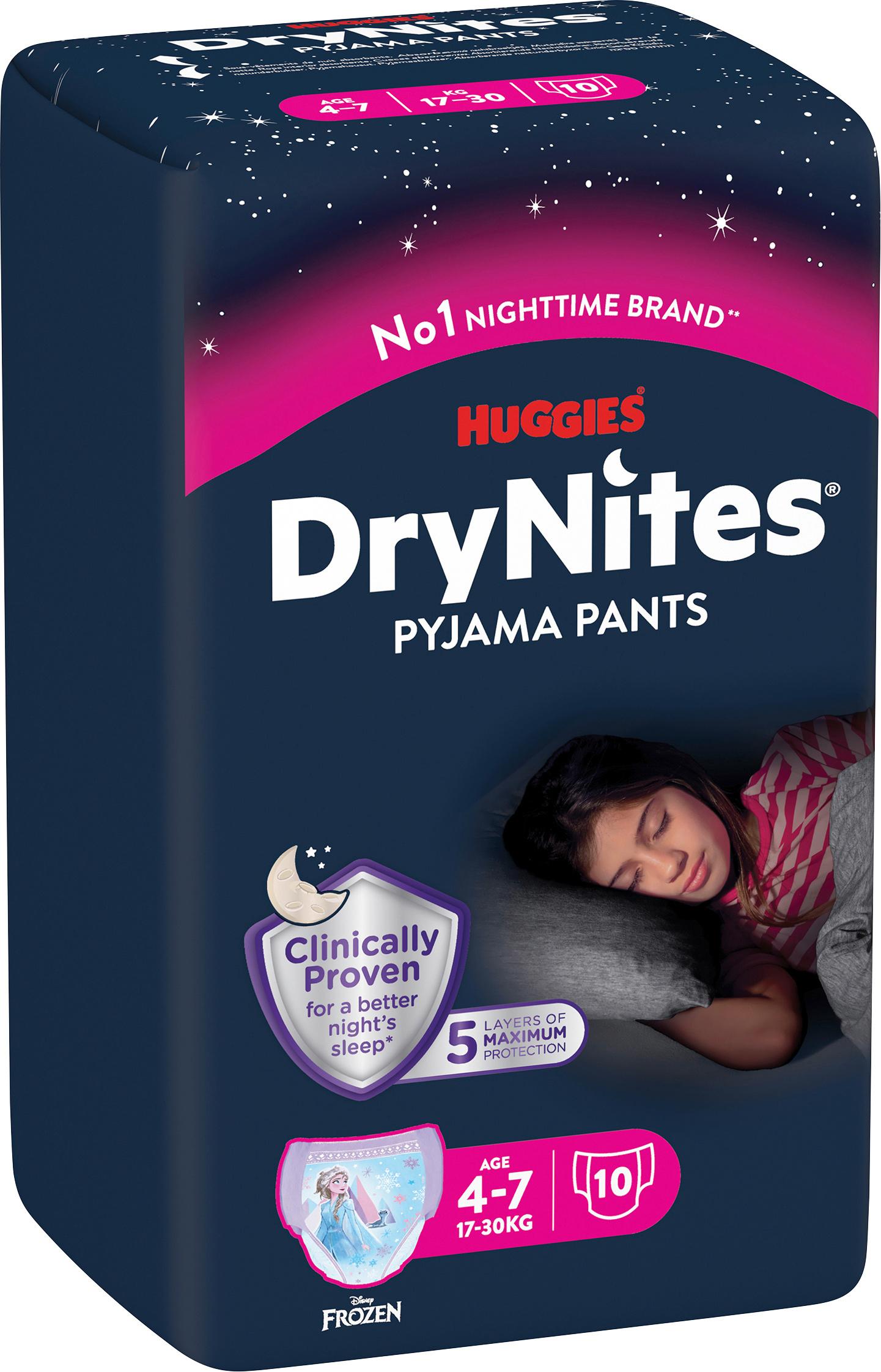 Produktbild Huggies DryNites Girl 4-7 yrs. 11 von 12