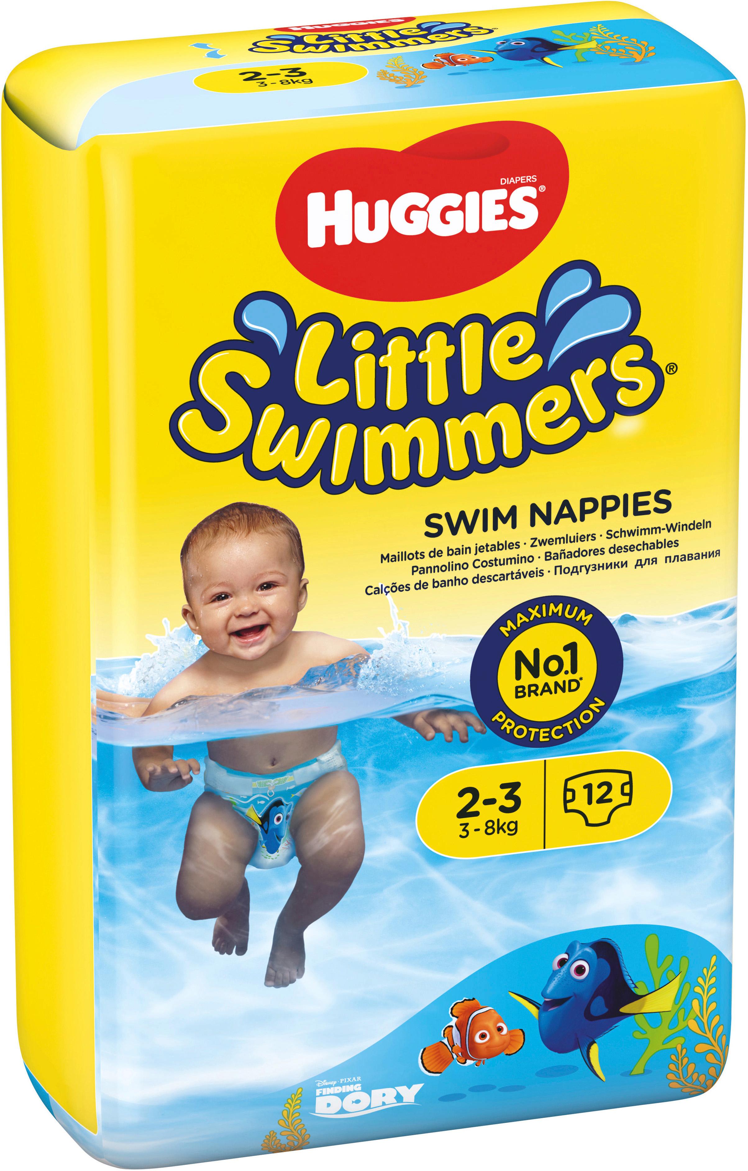 Produktbild Huggies Schwimmwindeln Little Swimmers Gr.2-3 7 von 9