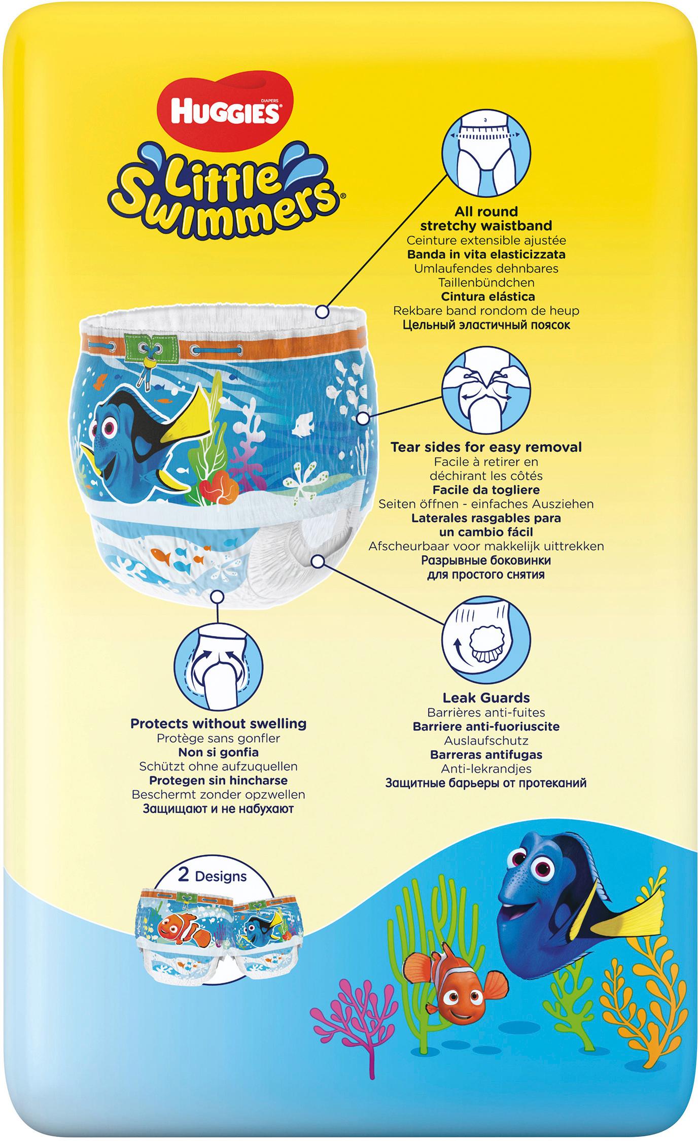 Produktbild Huggies Schwimmwindeln Little Swimmers Gr.5-6 2 von 10
