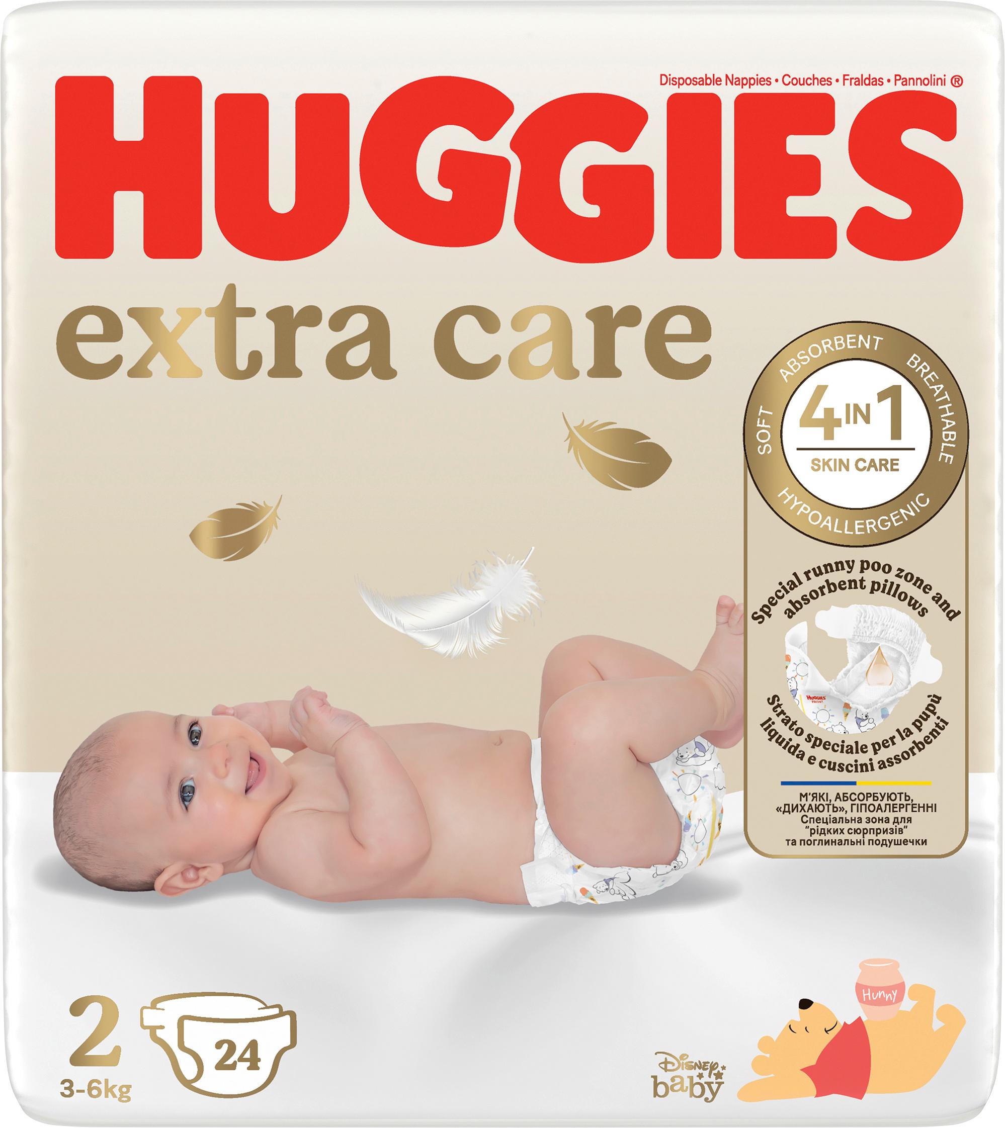Huggies®  Newborn Windeln Extra Care Disney Gr. 2 (3-6 kg)