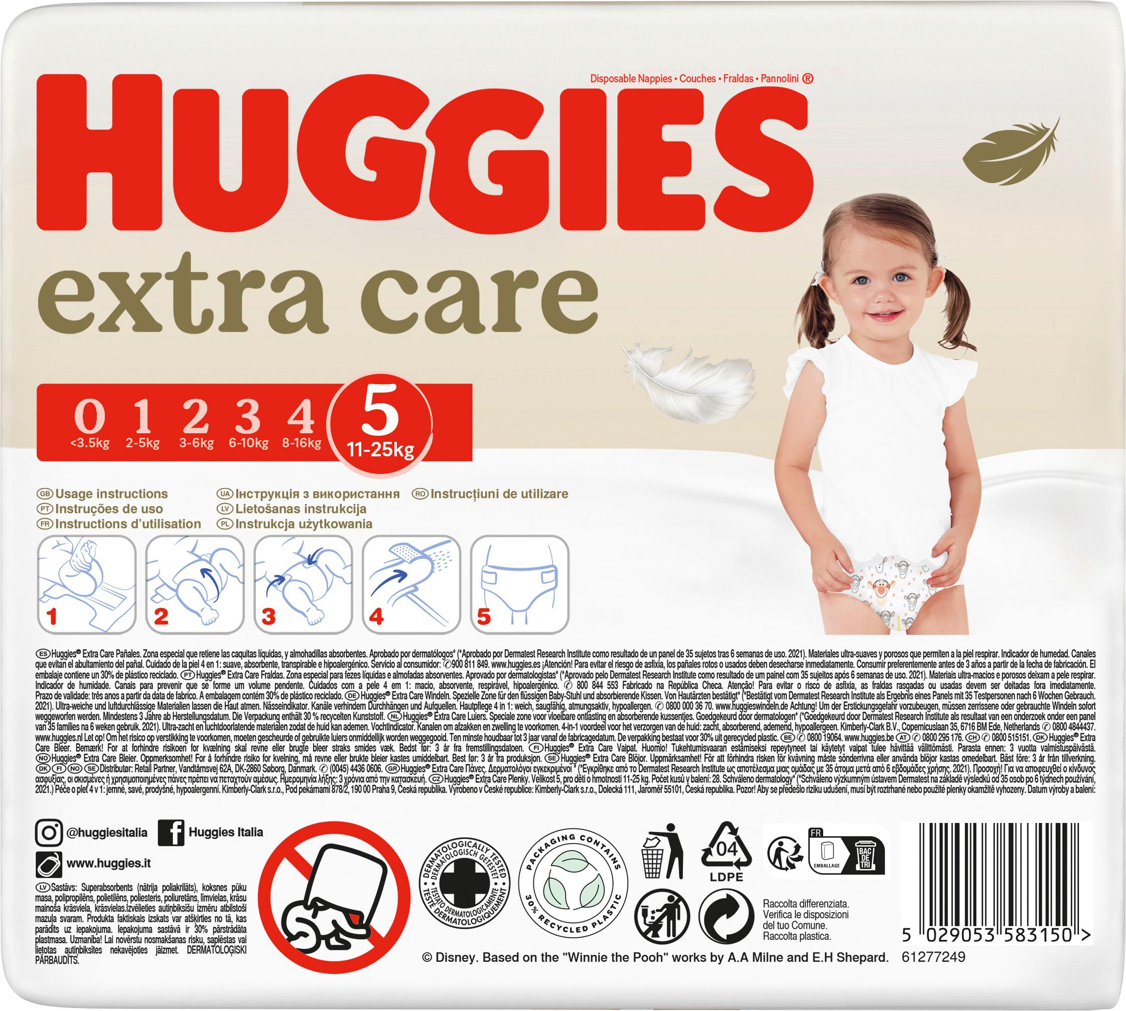Produktbild Huggies®  Windeln Extra Care Disney Gr. 5 (11-25 kg) 2 von 10