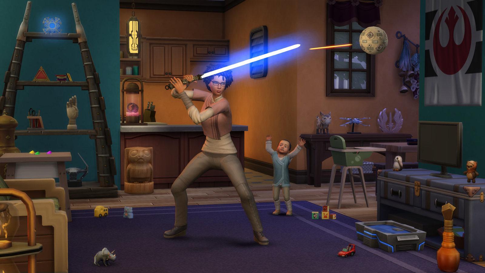 Produktbild Die Sims 4 + Star Wars: Reise nach Batuu Add-On (CIAB) Bundle 3 von 6