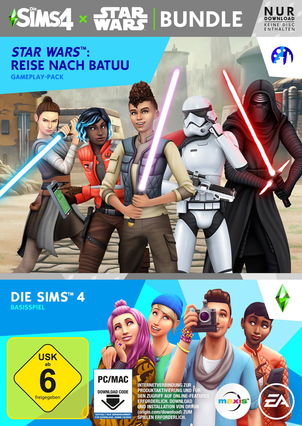 Die Sims 4 + Star Wars: Reise nach Batuu Add-On (CIAB) Bundle
