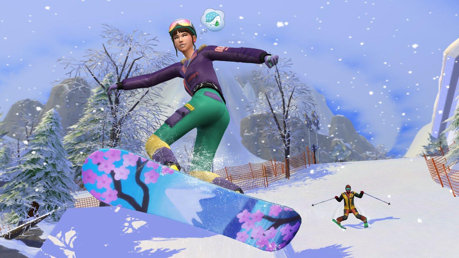 Produktbild Die Sims 4 - Ab ins Schneeparadies (Add-On) (CIAB) 2 von 5