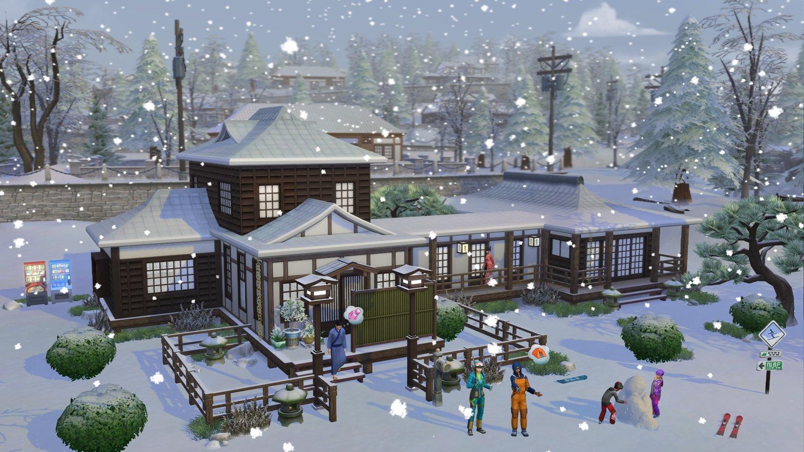 Produktbild Die Sims 4 - Ab ins Schneeparadies (Add-On) (CIAB) 3 von 5