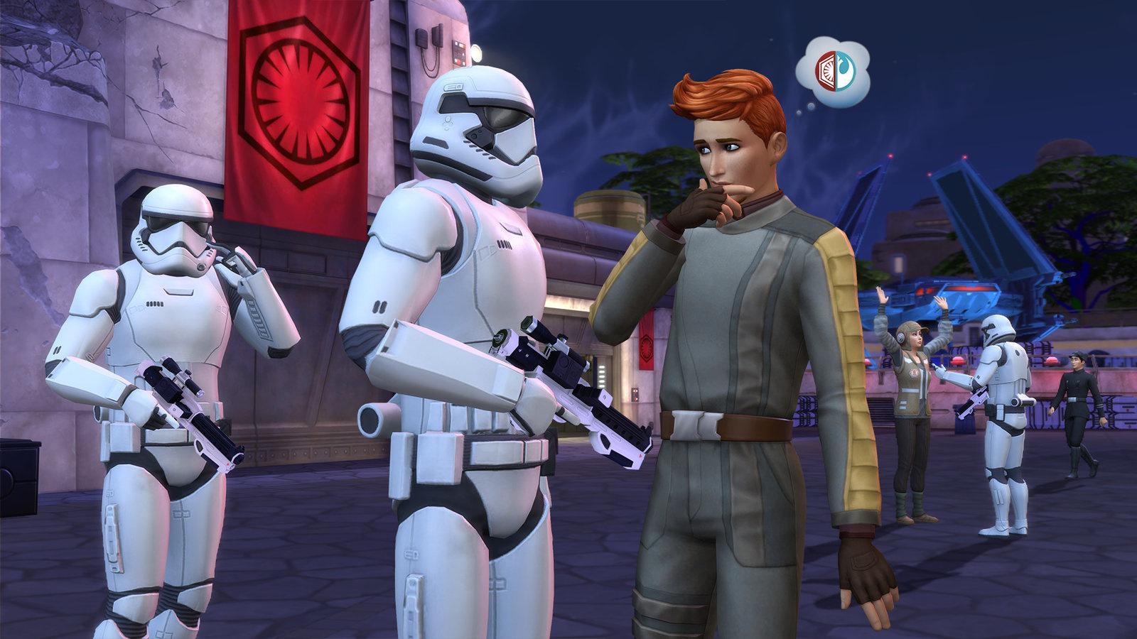 Produktbild Die Sims 4 + Star Wars: Reise nach Batuu Add-On (CIAB) Bundle 5 von 7