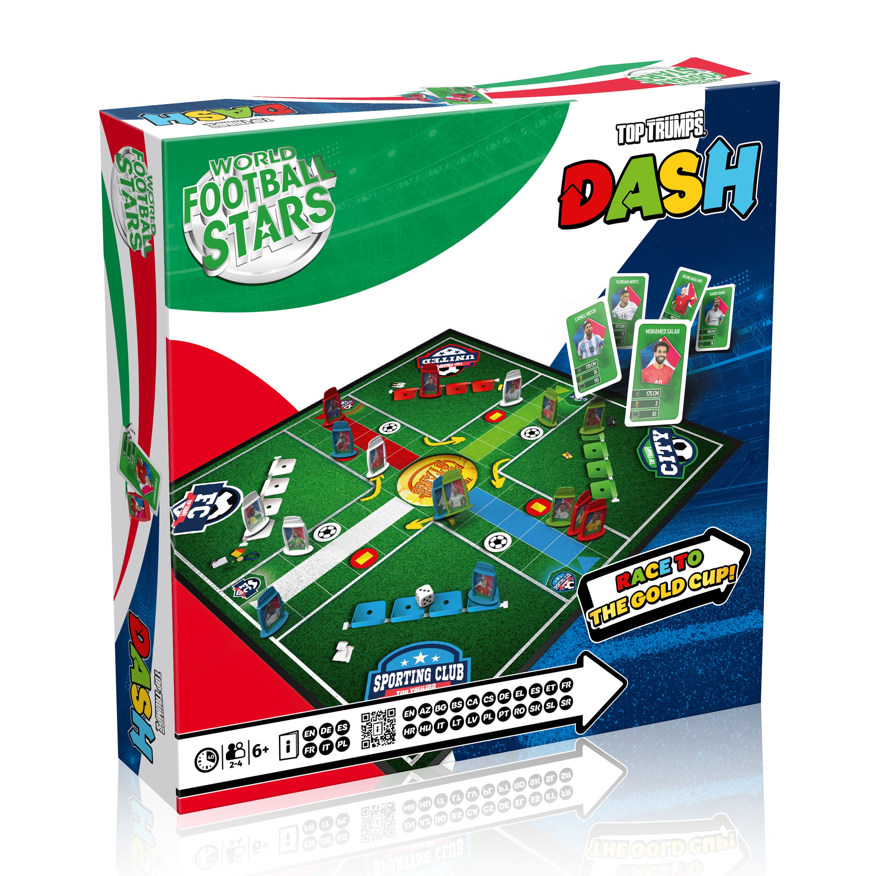 Winning Moves - Top Trumps DASH Weltfussball Stars