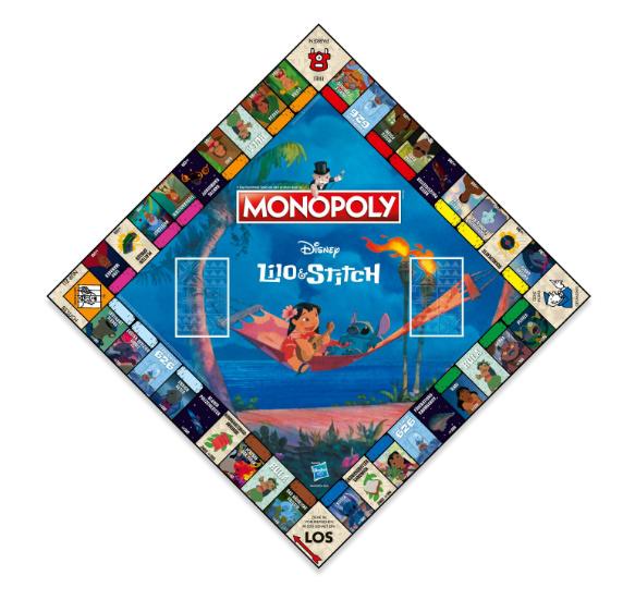 Produktbild Winning Moves - Monopoly Lilo&Stitch 2 von 5