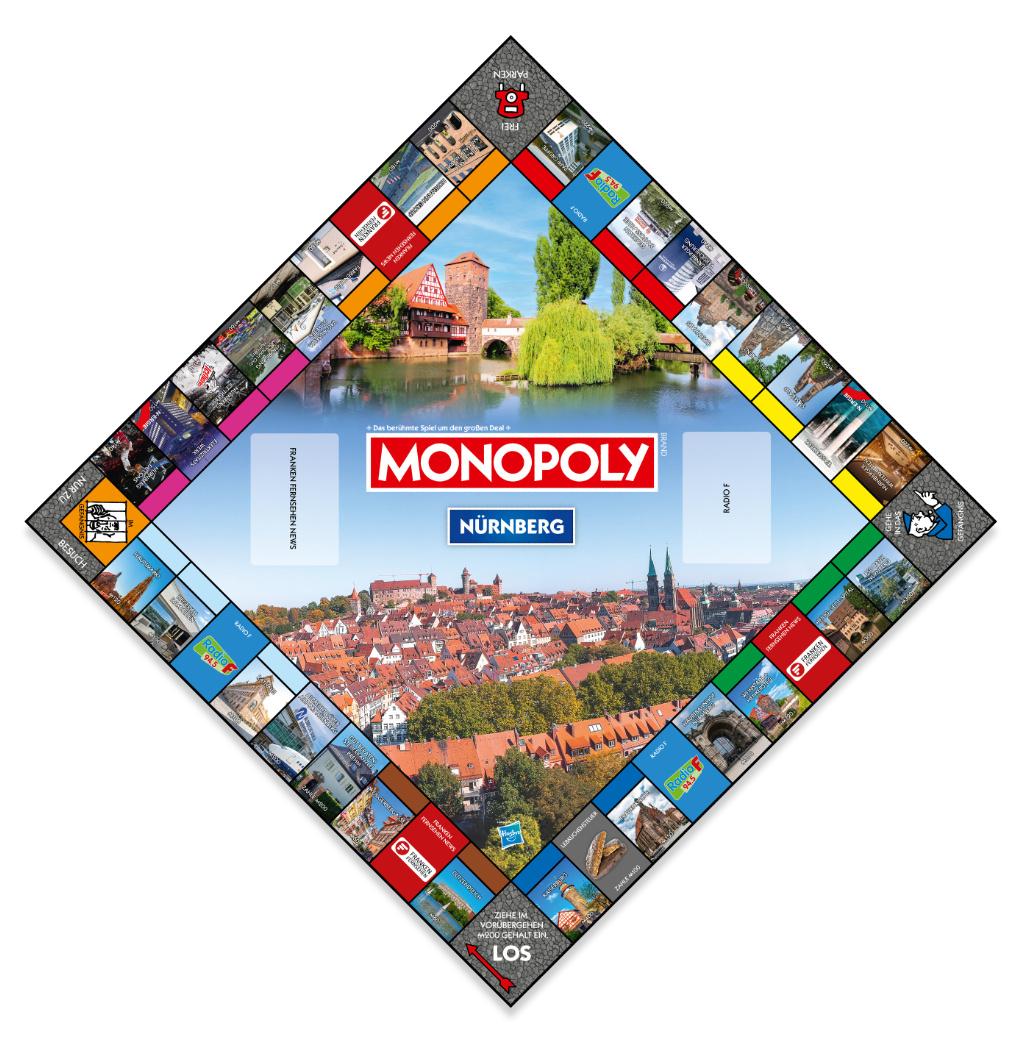 Produktbild Winning Moves - Monopoly - Nürnberg 6 von 7
