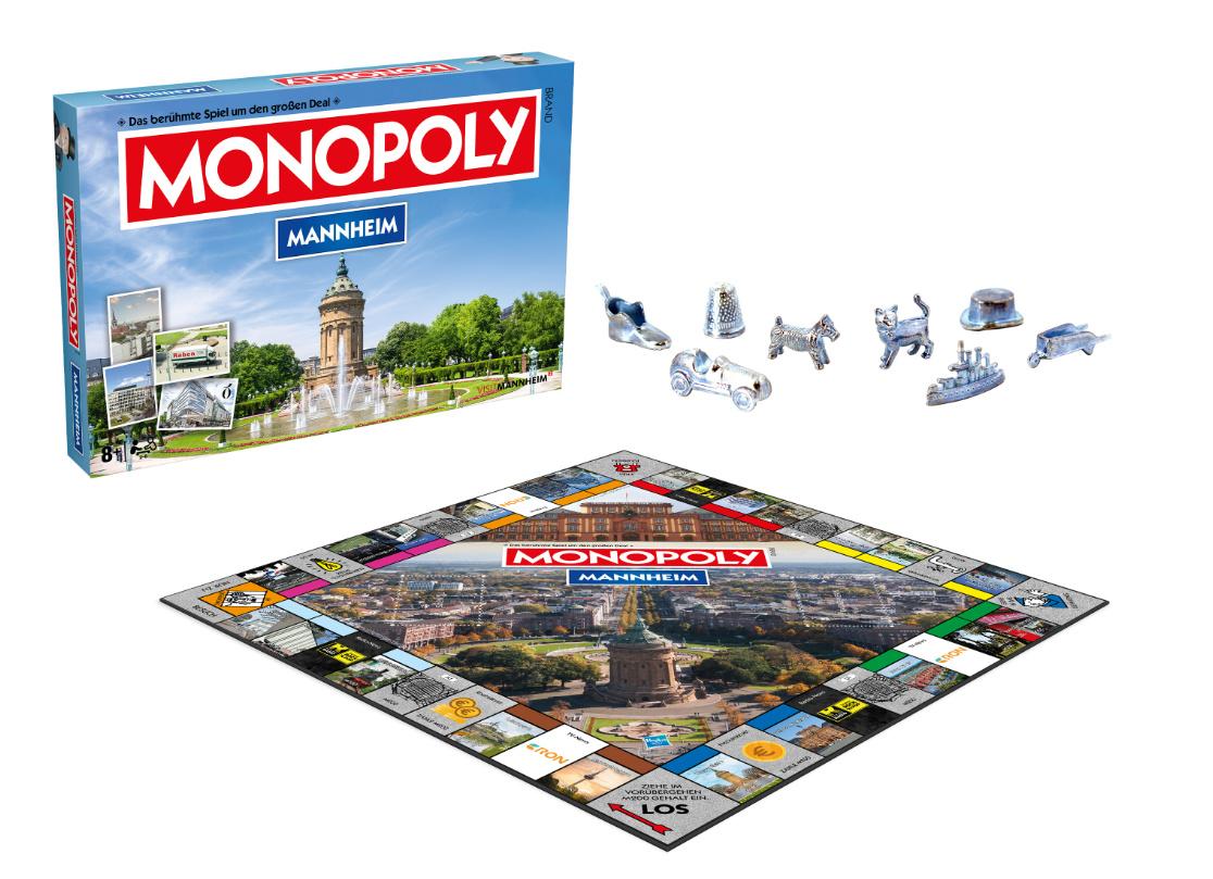 Produktbild Winning Moves - Monopoly - Mannheim 3 von 3