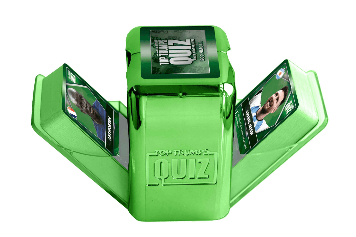 Produktbild Winning Moves - Top Trumps Quiz – Weltfussballstars green case 4 von 4