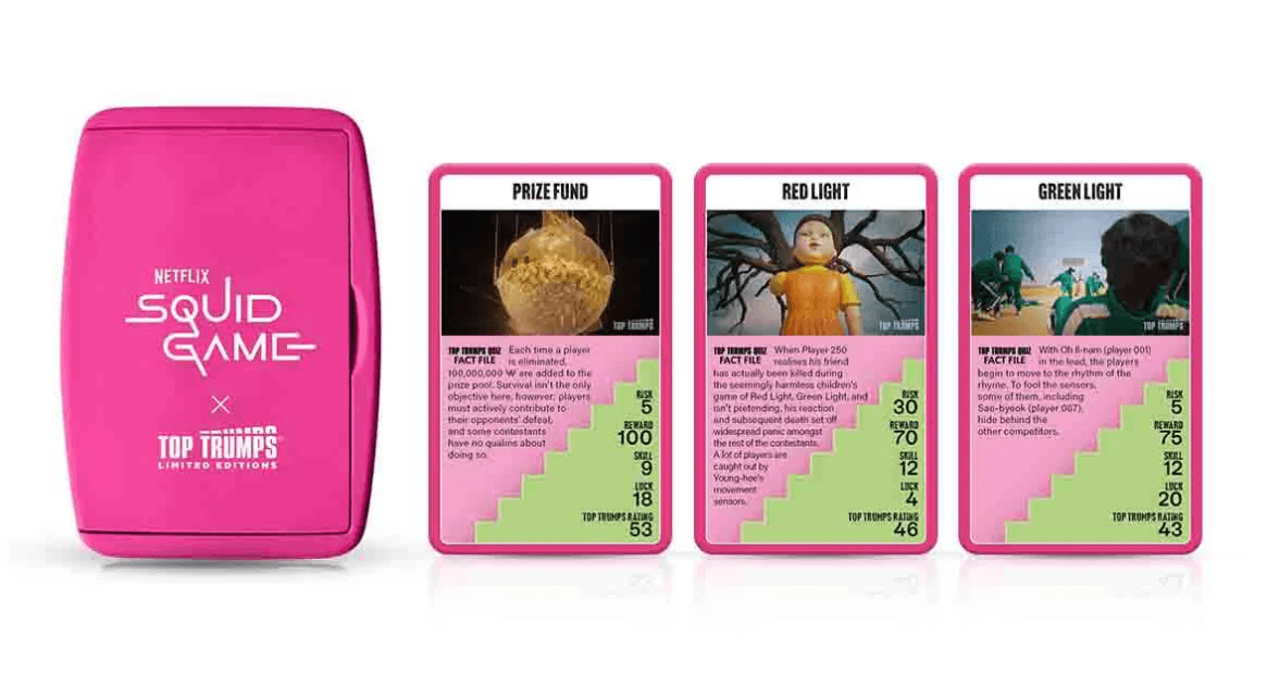 Produktbild Winning Moves - Top Trumps Collectables – Squid Game Edition 2 von 2