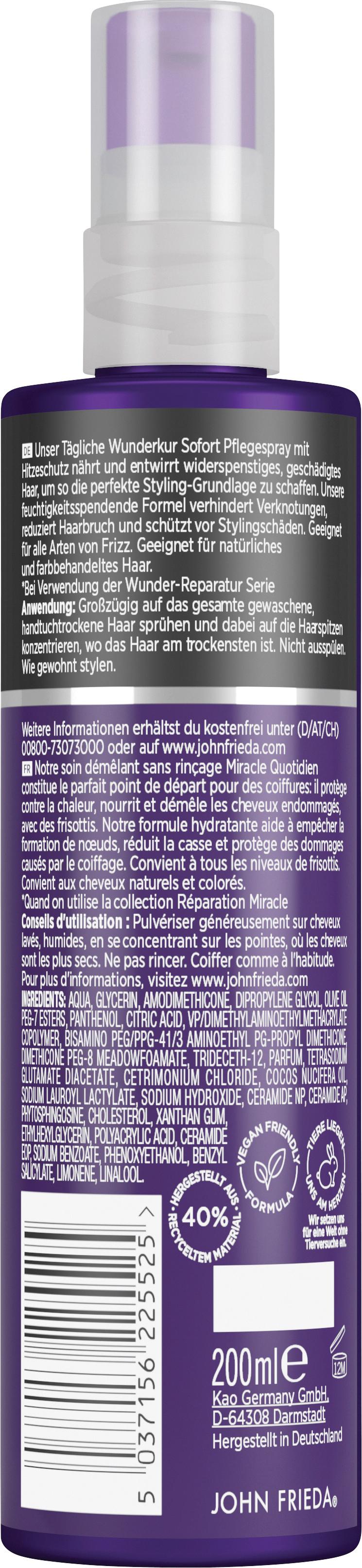 Produktbild John Frieda Frizz Ease Tägliche Wunderkur Sofort-Pflegespray 2 von 2