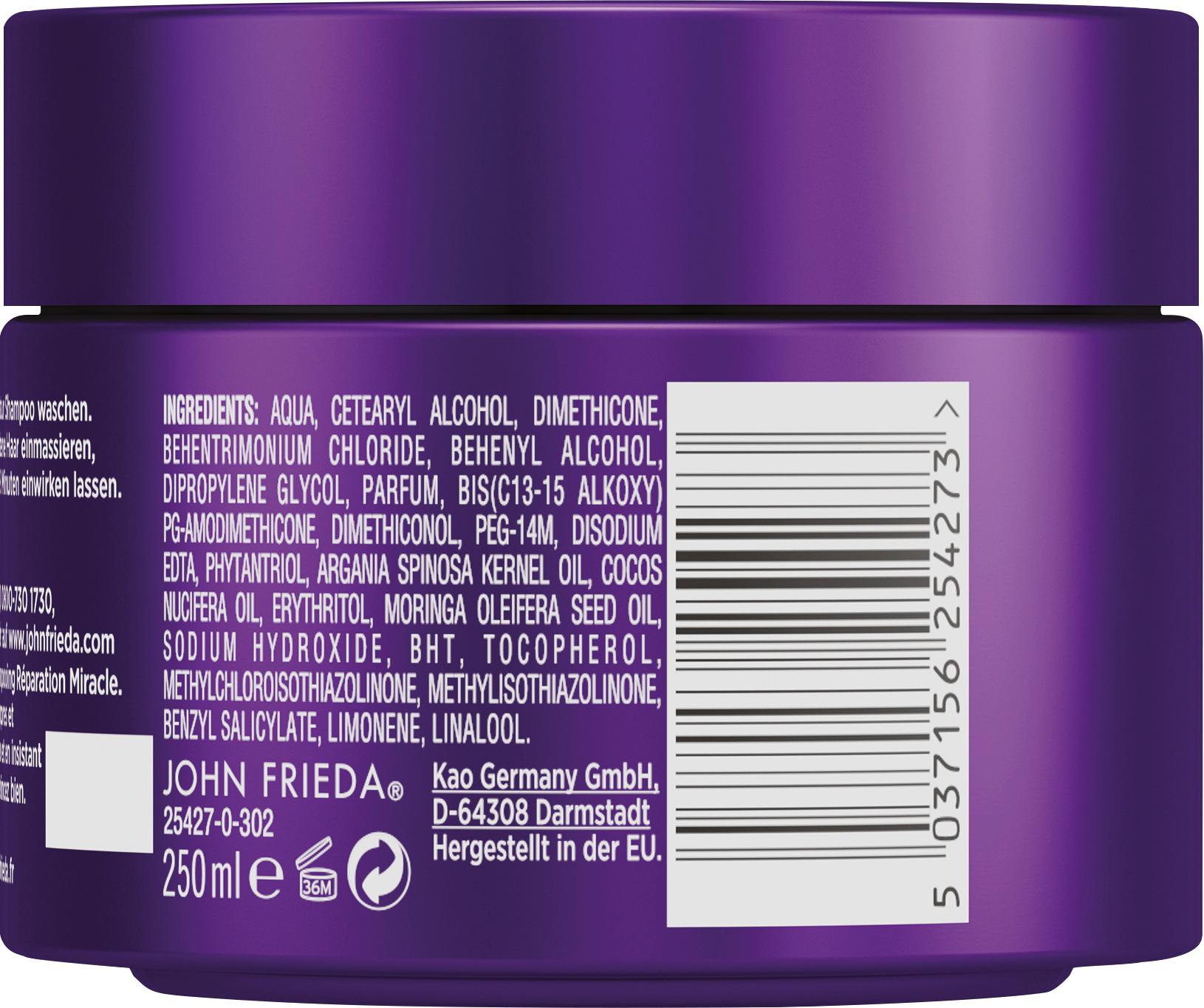 Produktbild John Frieda Frizz Ease Wunder-Kur Haarkur 250ml 2 von 2
