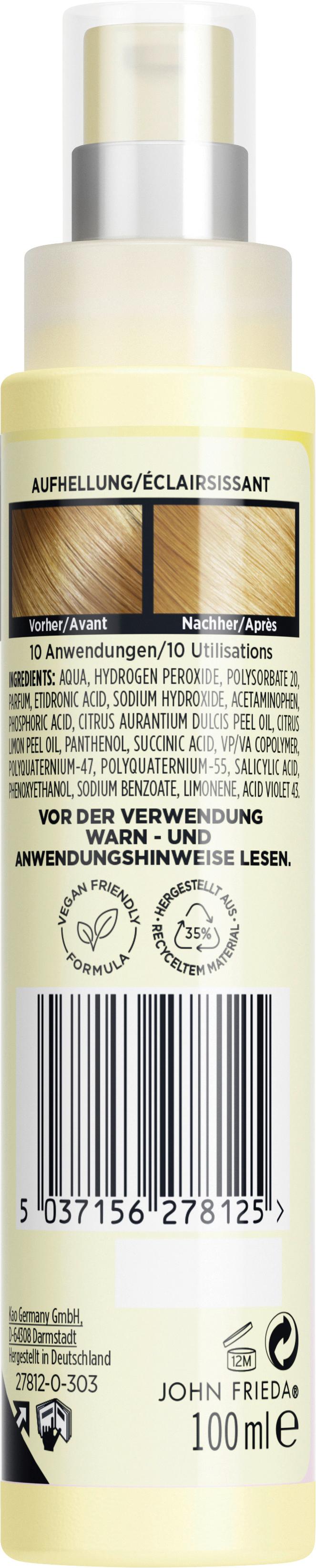 Produktbild John Frieda Go Blonder Stufenweise Blond Aufhellungsspray 2 von 2