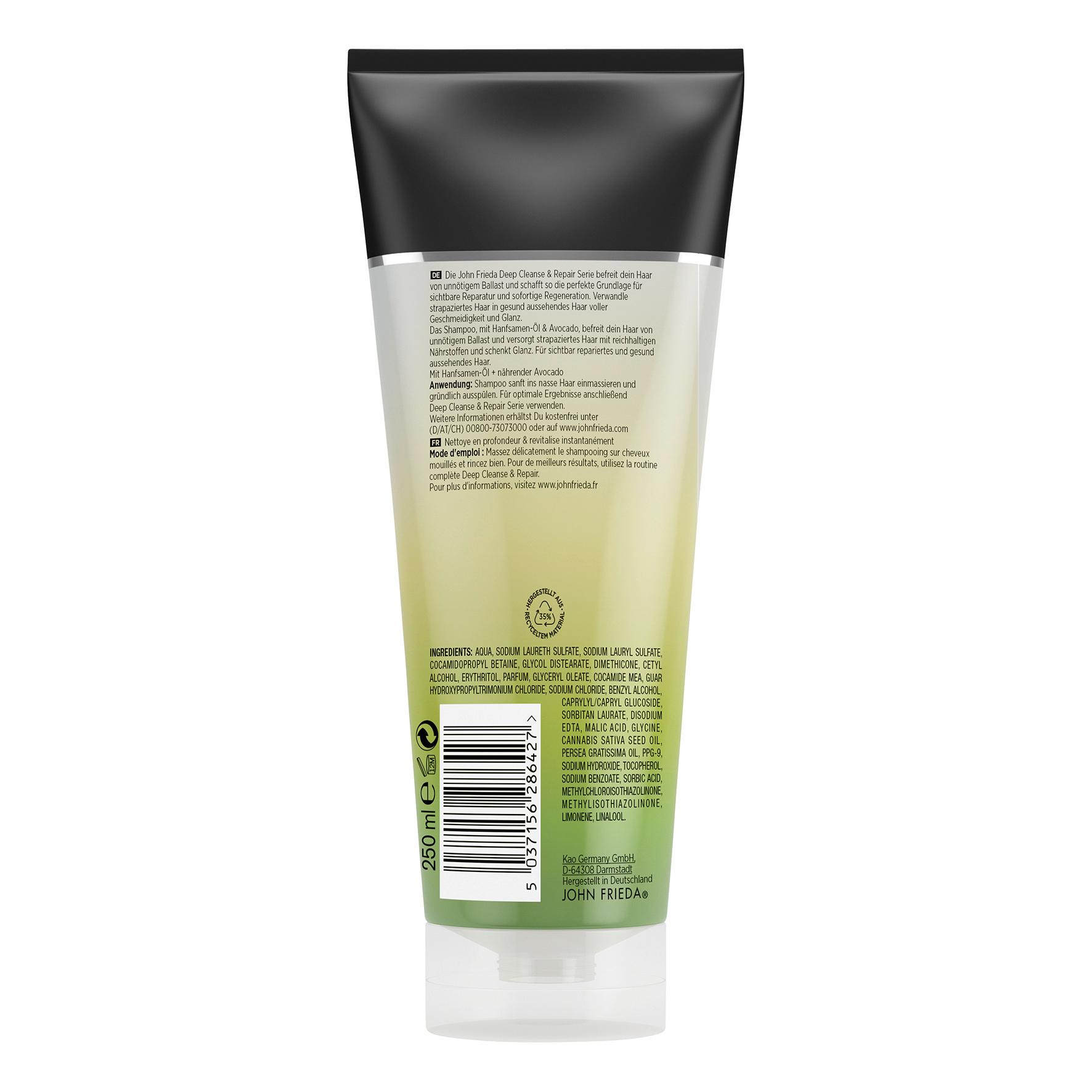 Produktbild John Frieda Deep Cleanse&Repair Shampoo 2 von 2