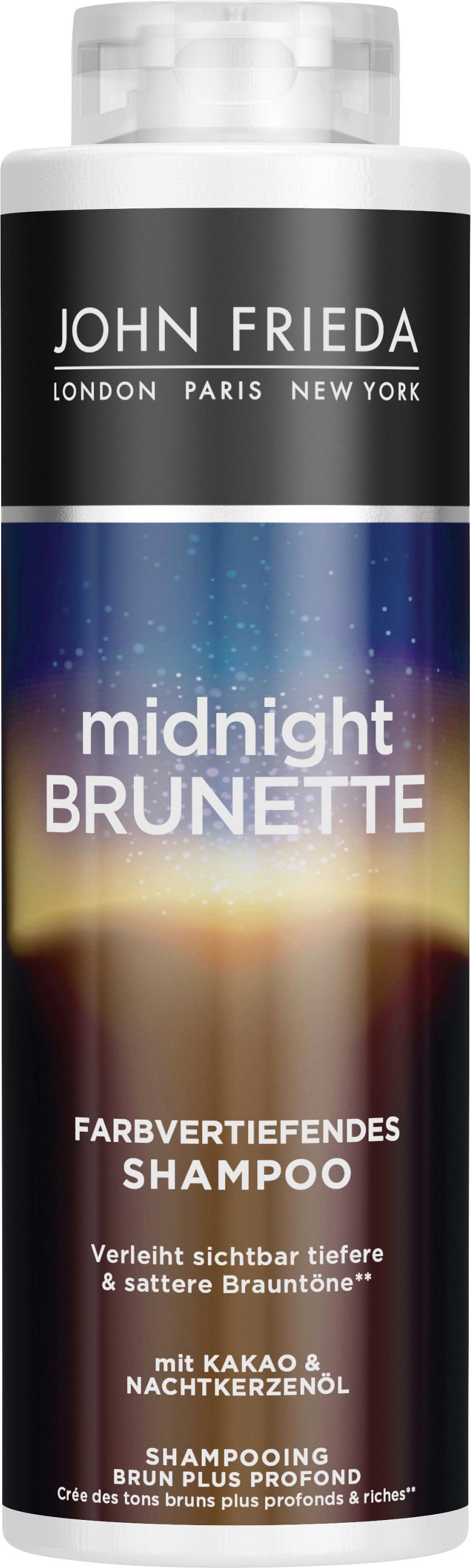 John Frieda Midnight Brunette Farbvertiefendes Shampoo