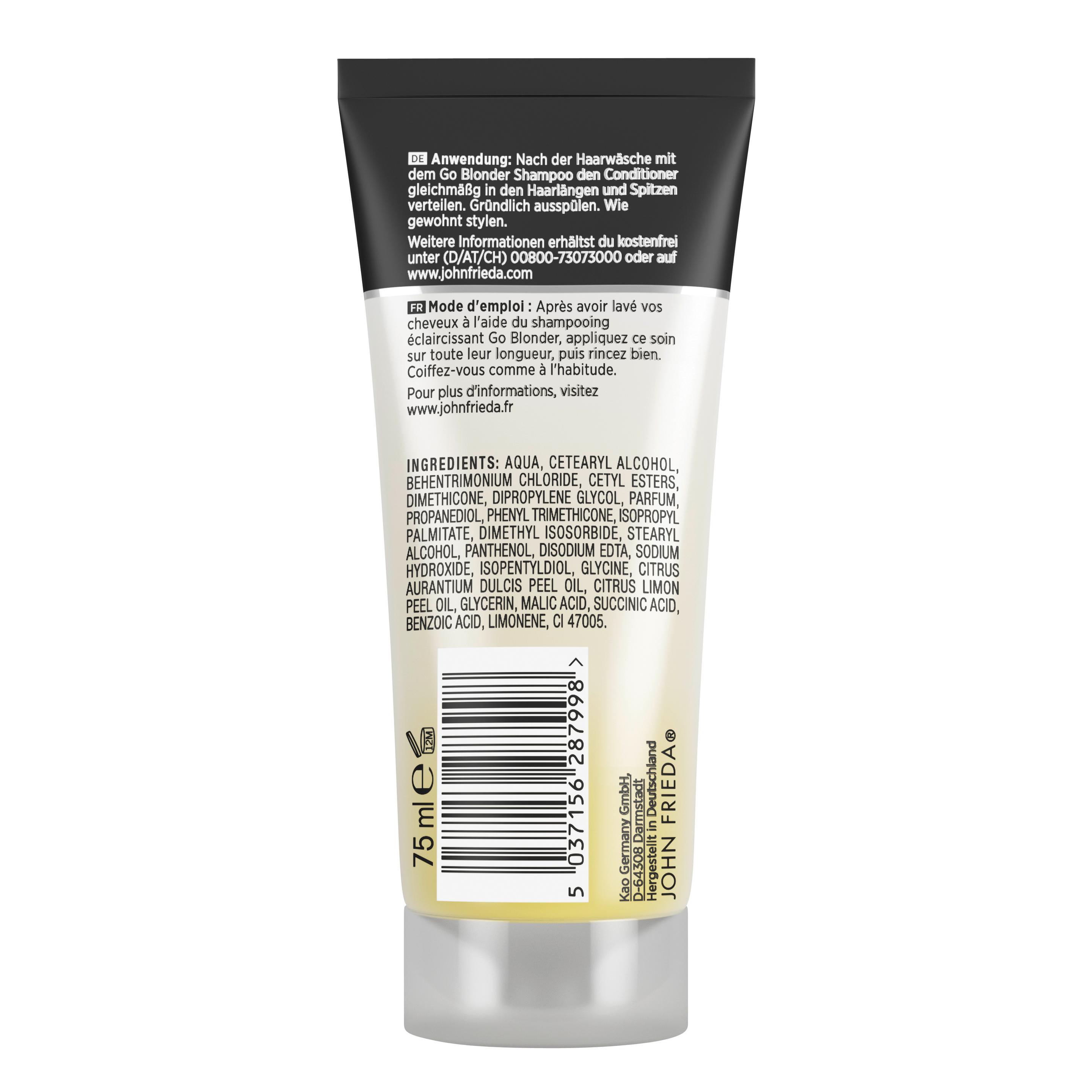 Produktbild John Frieda Go Blonder Conditioner Mini 2 von 2