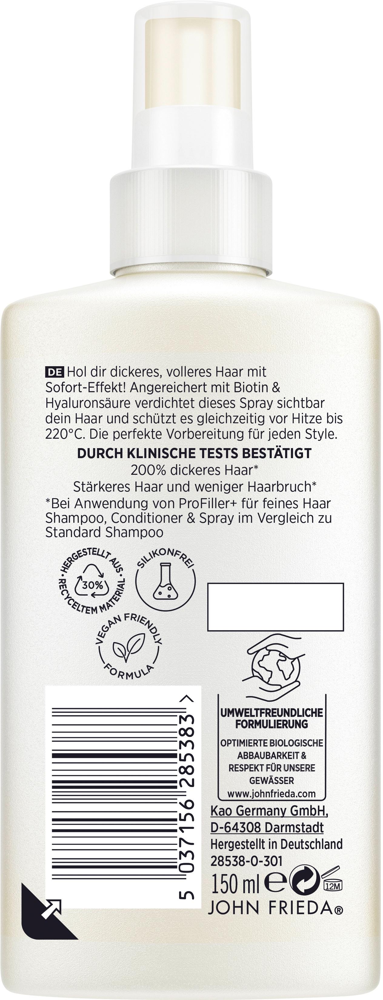 Produktbild John Frieda PROfiller+ für feines Haar Kräftigendes Spray 2 von 2