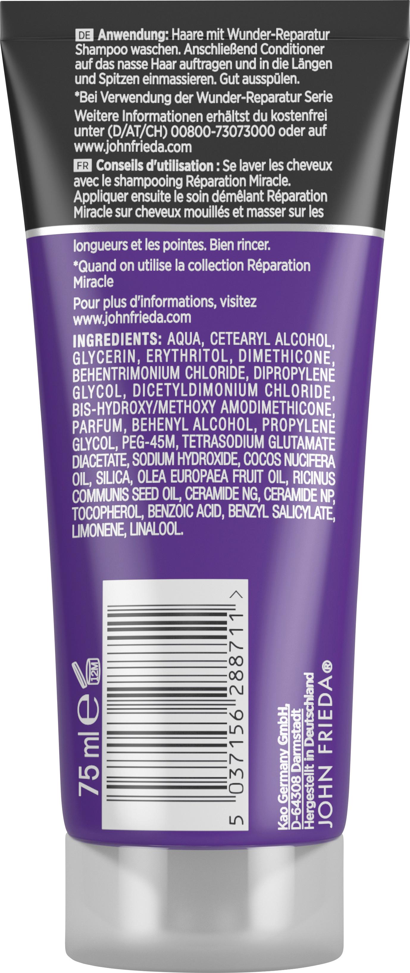Produktbild John Frieda Frizz Ease Wunder-Reperatur Conditioner Mini 2 von 2