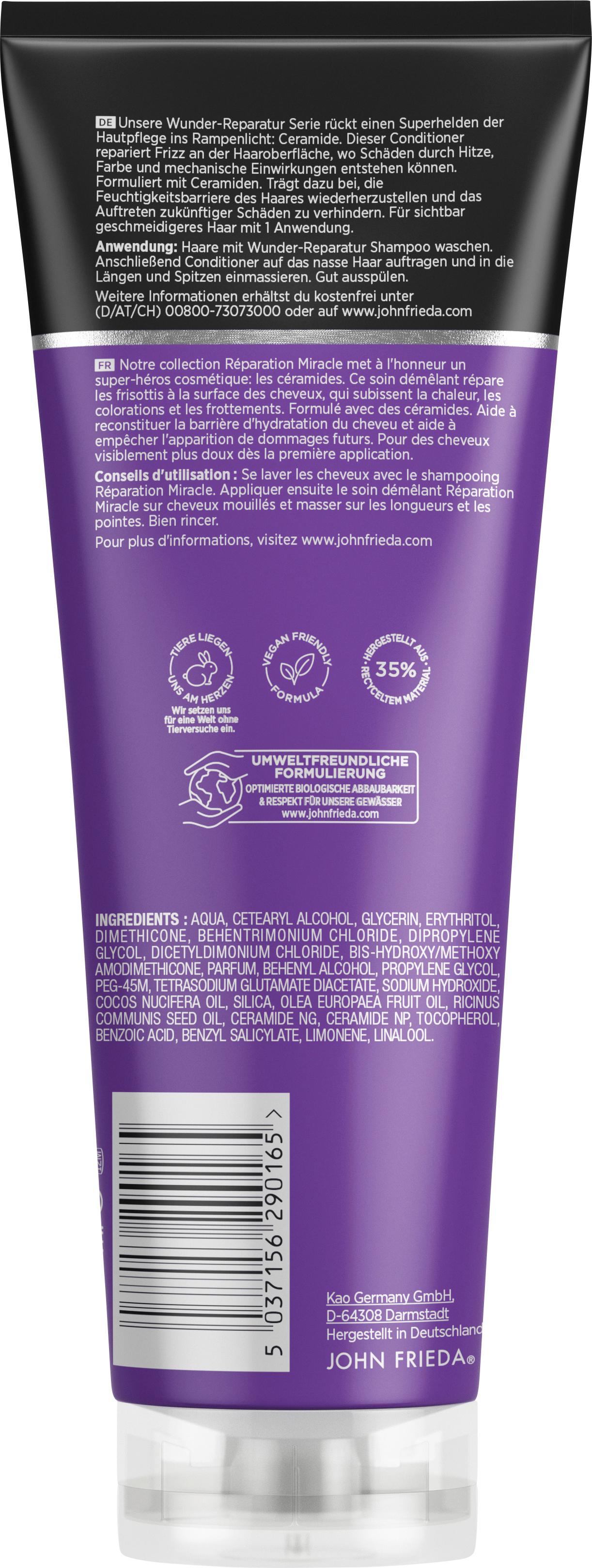 Produktbild John Frieda Frizz ease Wunder-Reparatur Conditioner 2 von 2