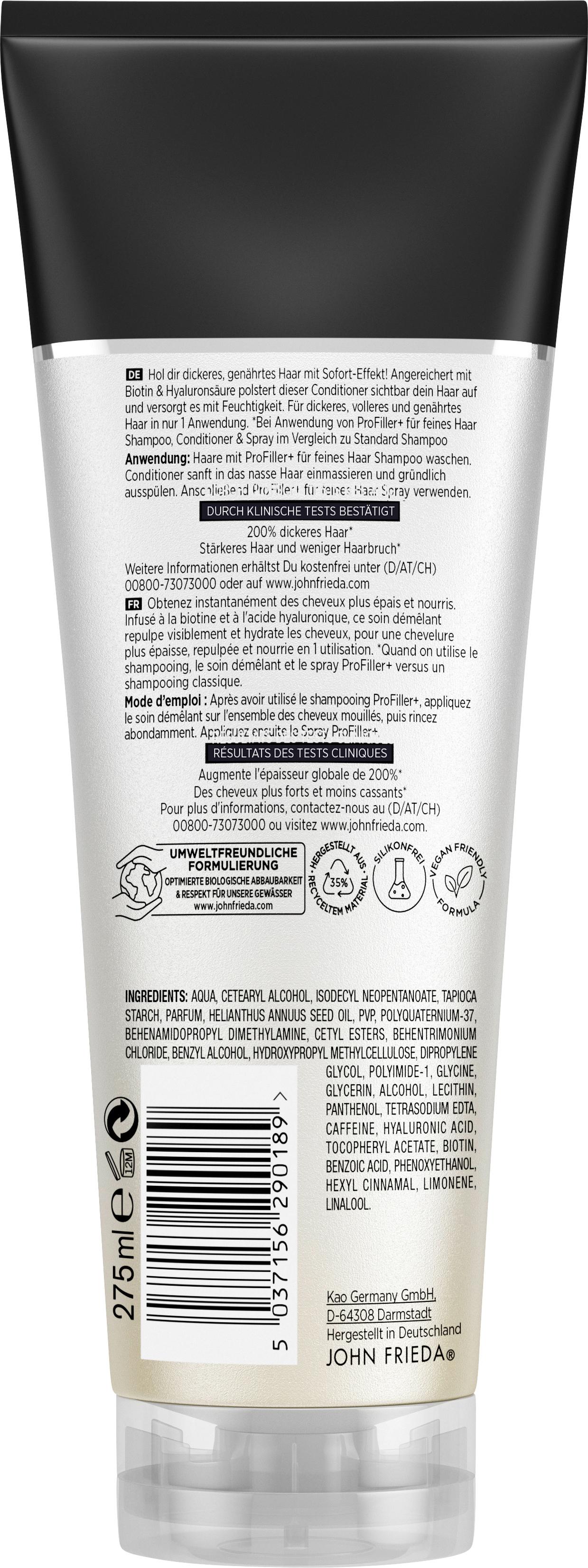 Produktbild John Frieda PROfiller+ für feines Haar Conditioner 2 von 2