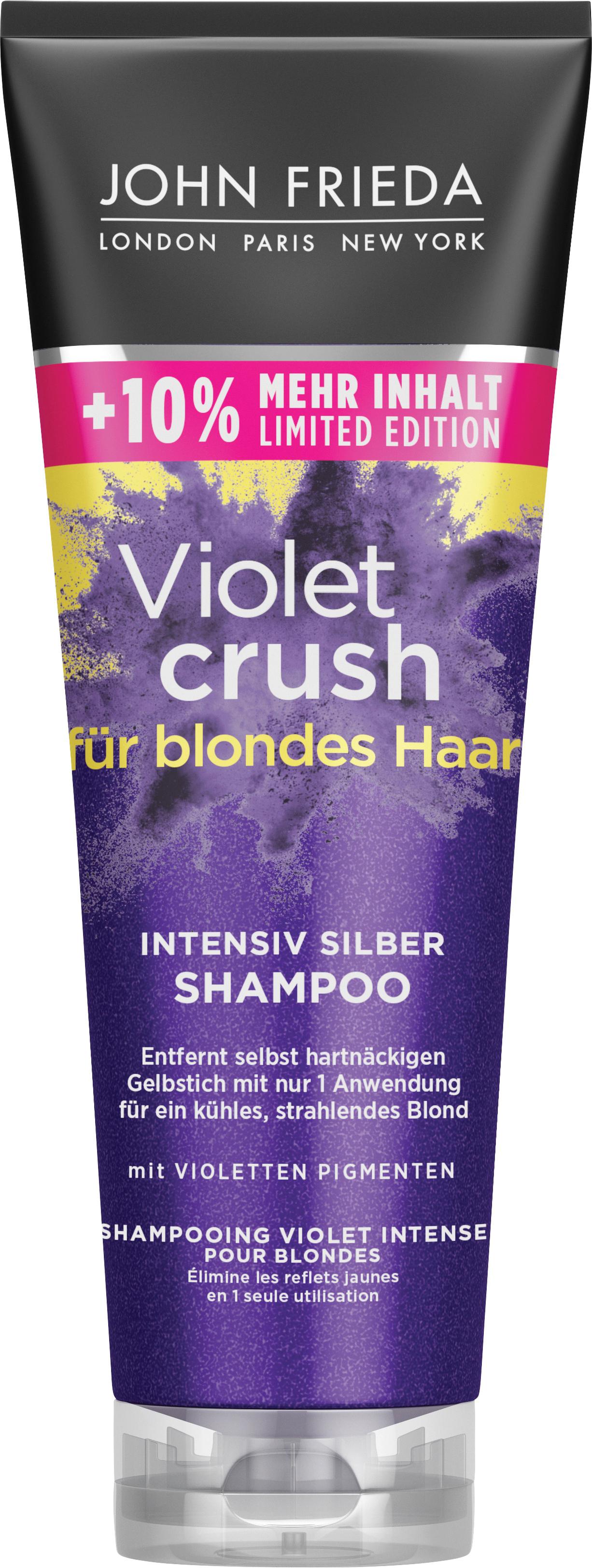 John Frieda Violet Crush Intensiv Silber Shampoo