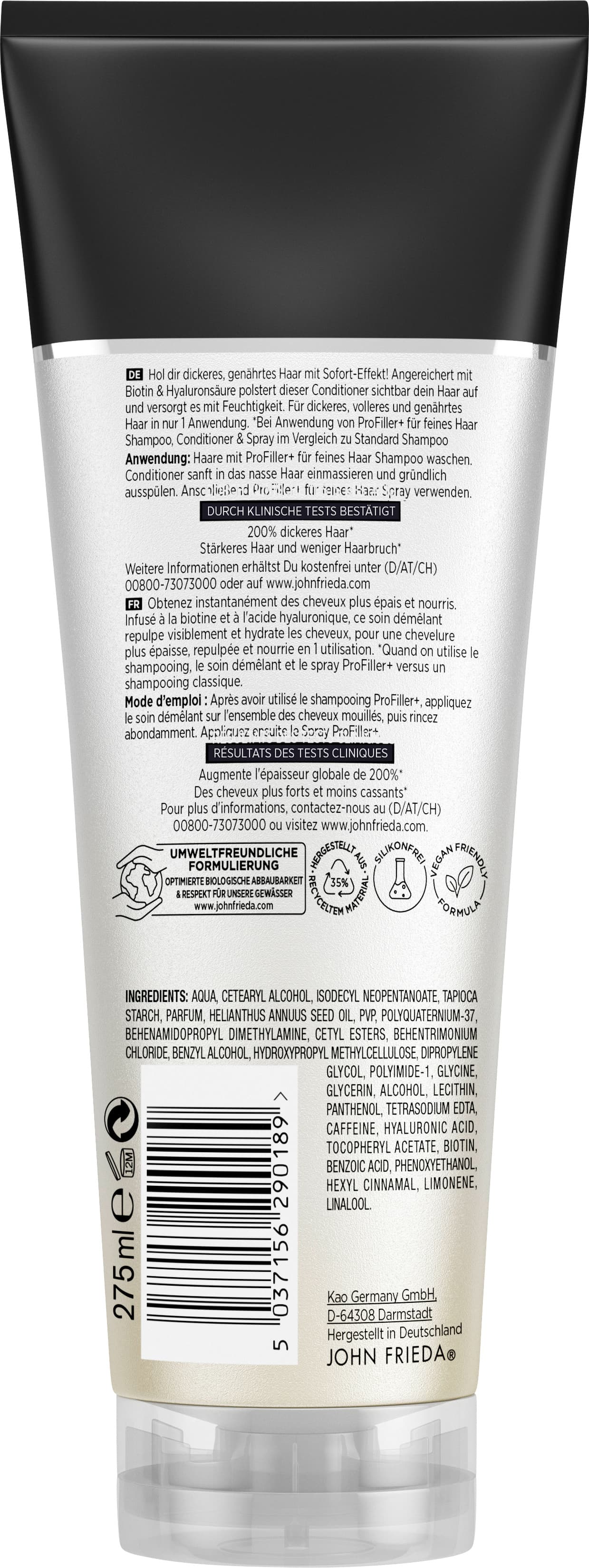 Produktbild John Frieda PROFiller+ Kräftigender Conditioner 2 von 2