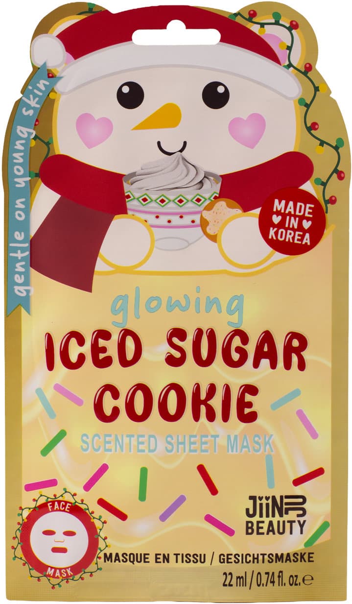 JIINJU Tuchmaske Iced Sugar Cookie