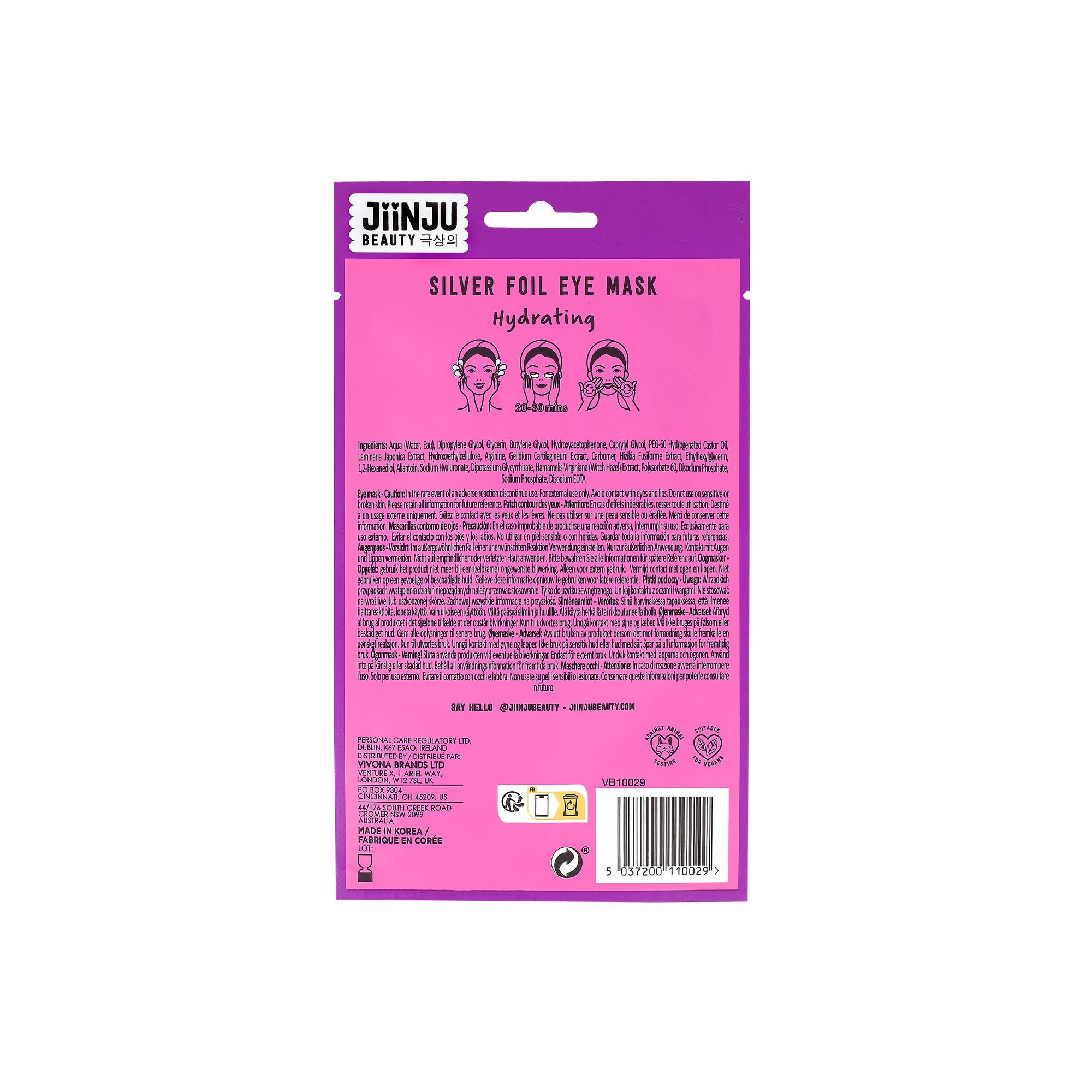 Produktbild JIINJU Hydrating Silver Foil Eye Mask 3 von 3