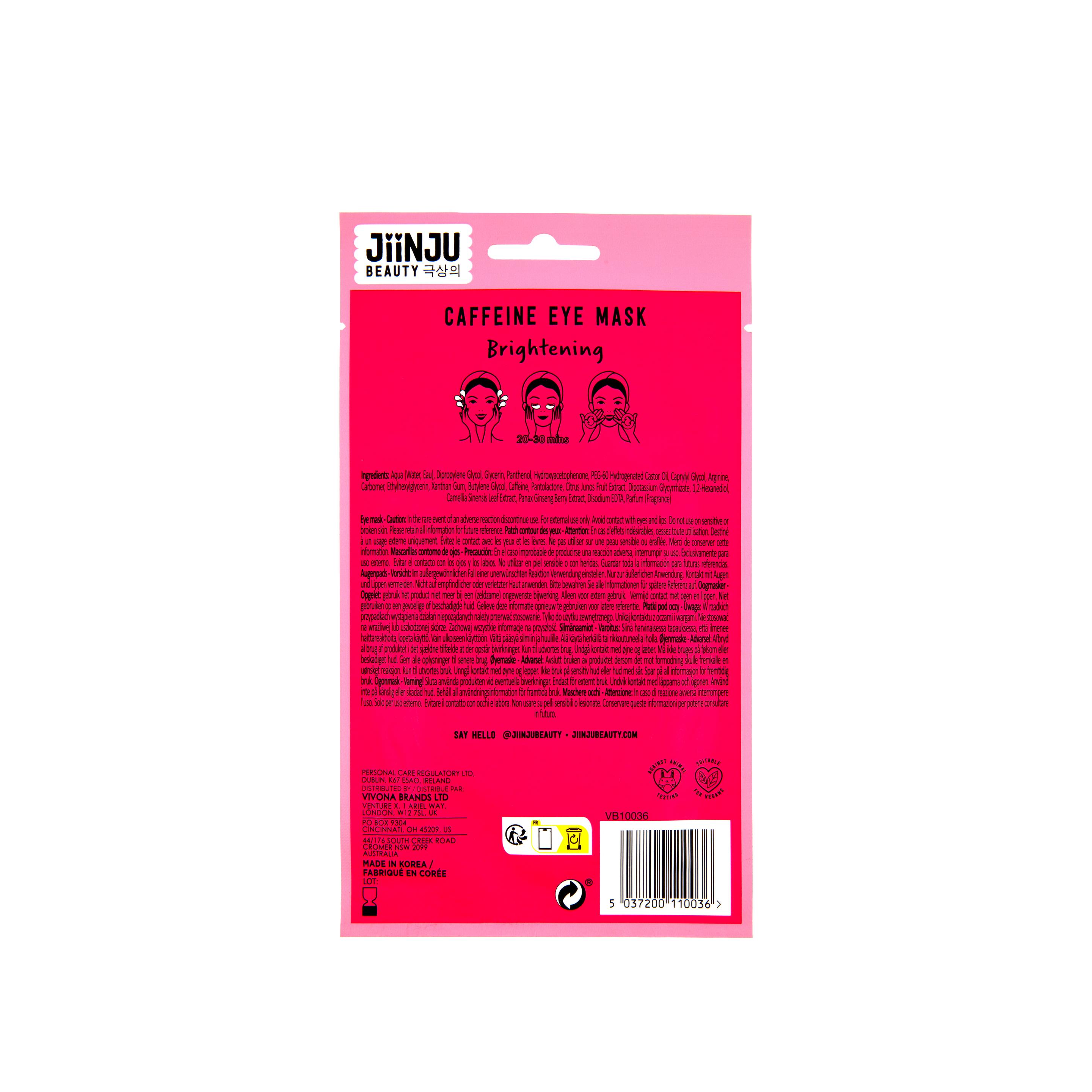 Produktbild JIINJU Brightening Caffeine Eye Mask 3 von 4