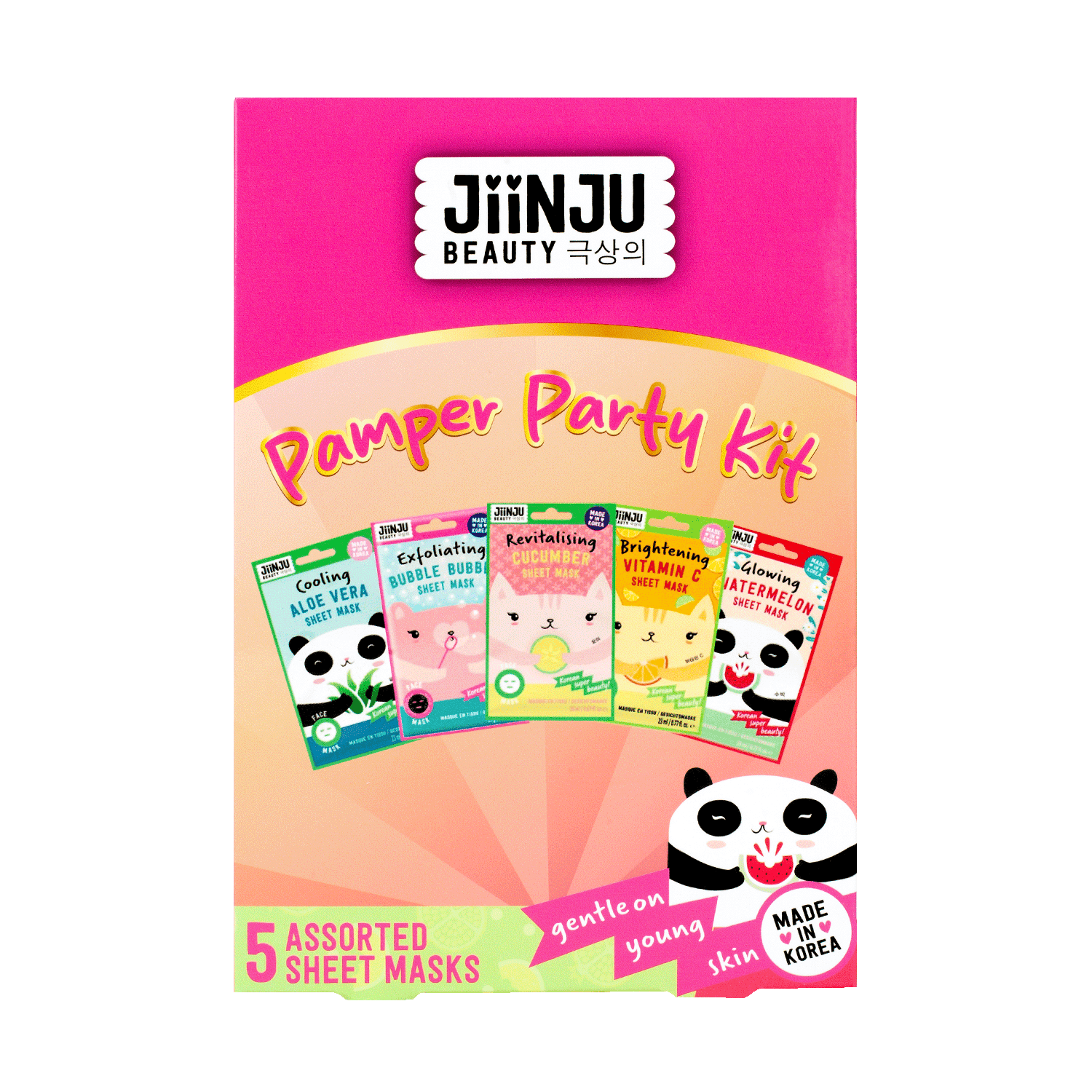 JIINJU Pamper Party Kit Geschenkpackung