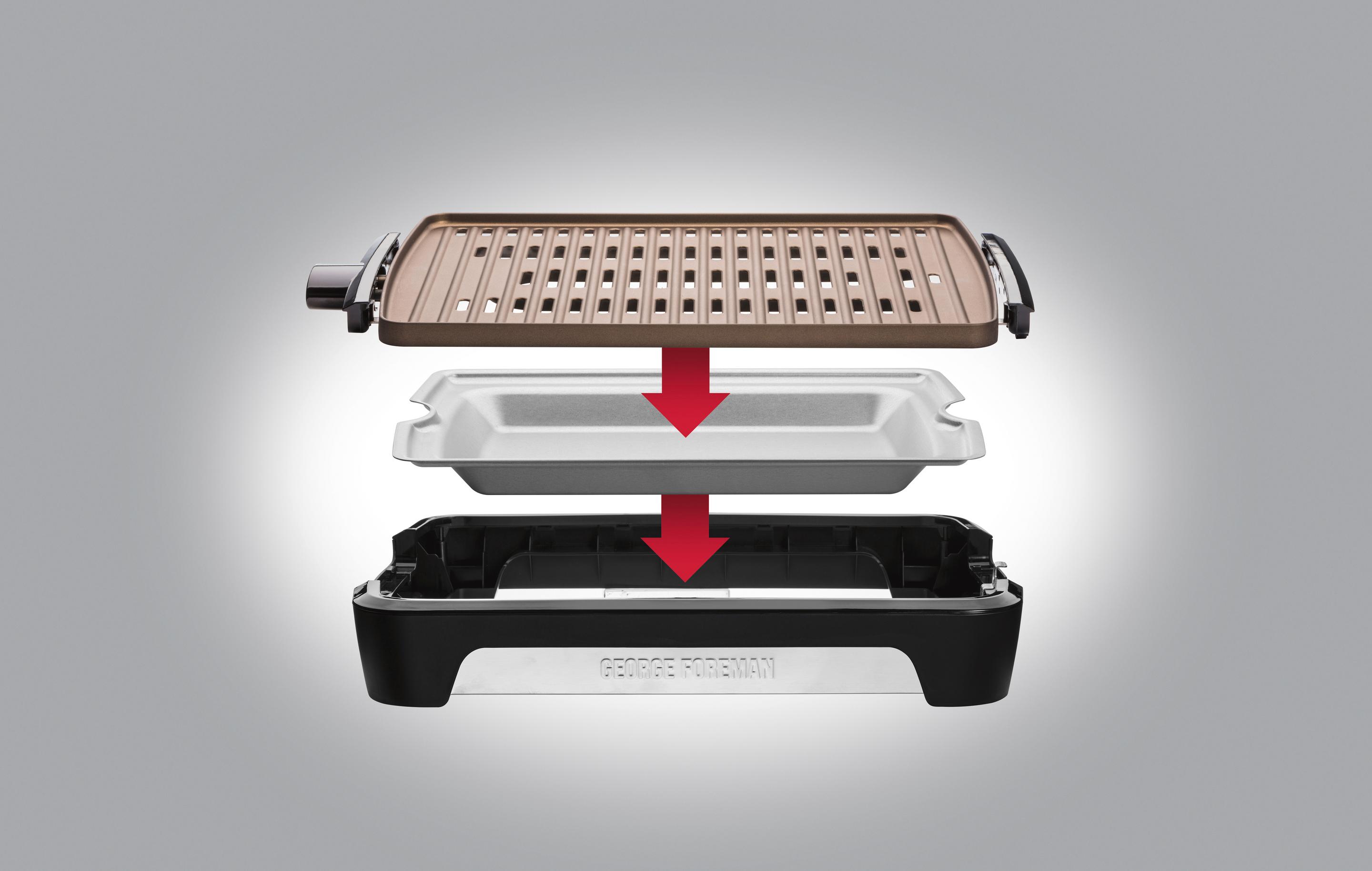 Produktbild GEORGE FOREMAN Smokeless BBQ Grill 25850-56 5 von 5
