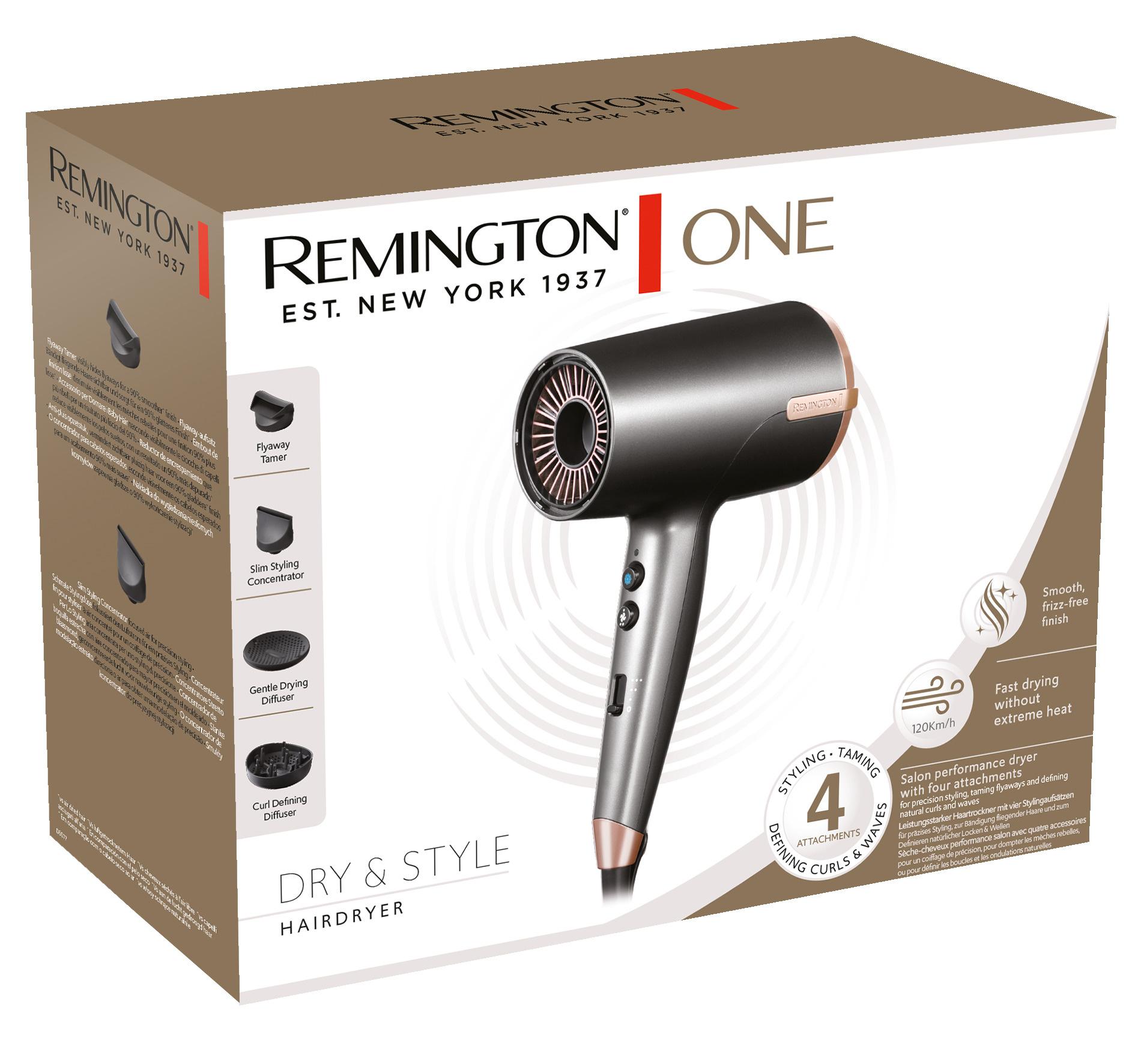 Produktbild REMINGTON Haartrockner D6077 ONE Dry&Curl 3 von 5