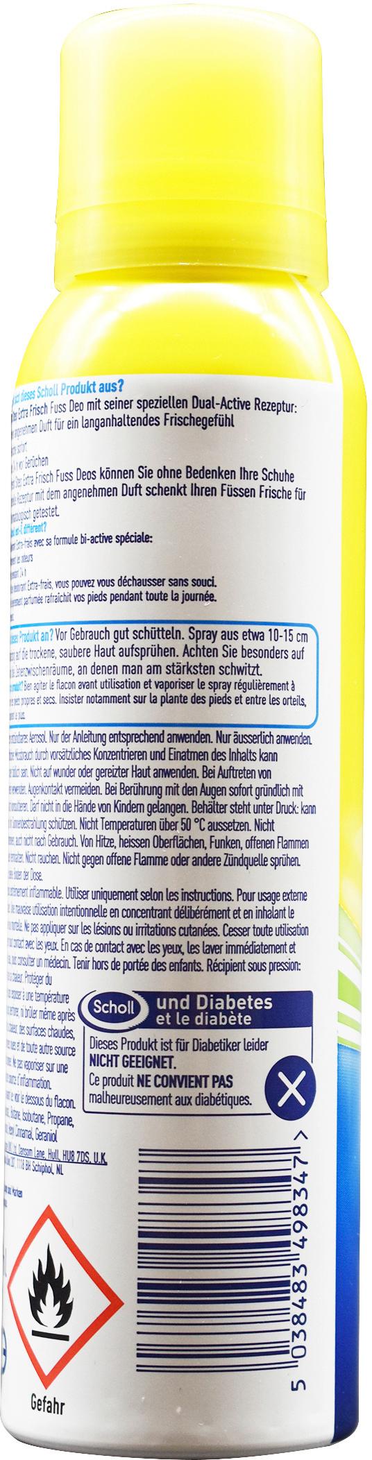 Produktbild Scholl Fresh Step Fuß Deo Extra Frisch 2 von 6