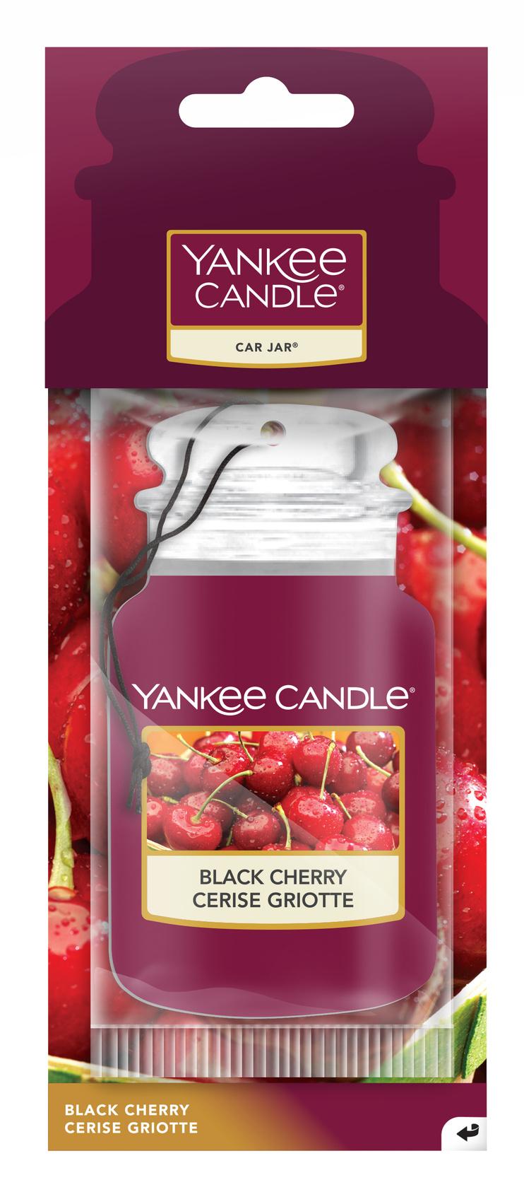 Yankee Candle Car Jar Paper Black Cherry
