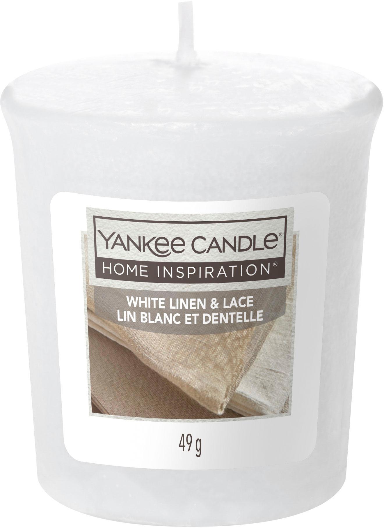 Yankee Candle Home Inspiration Samplers Votivkerze White Linen&Lace