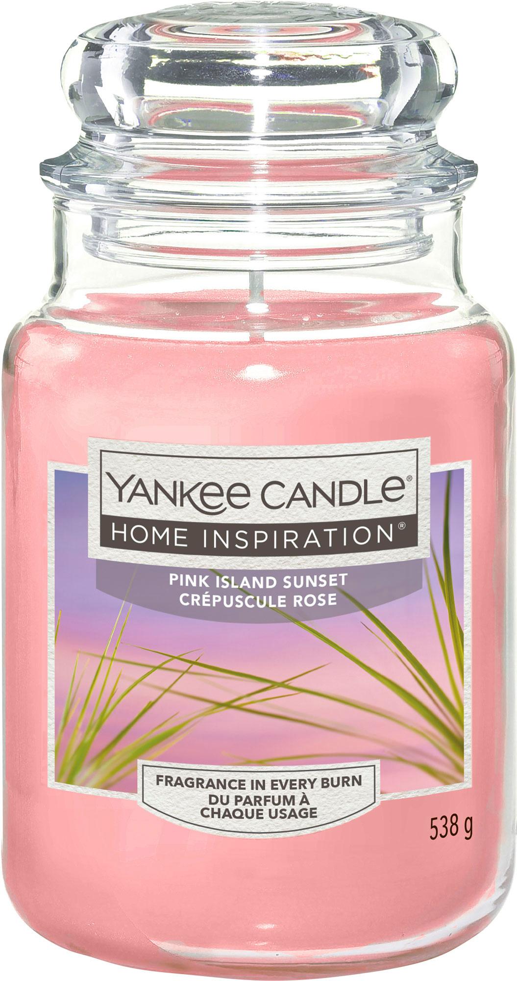 Yankee Candle Home Inspiration Große Kerze im Glas Pink Island Sunset