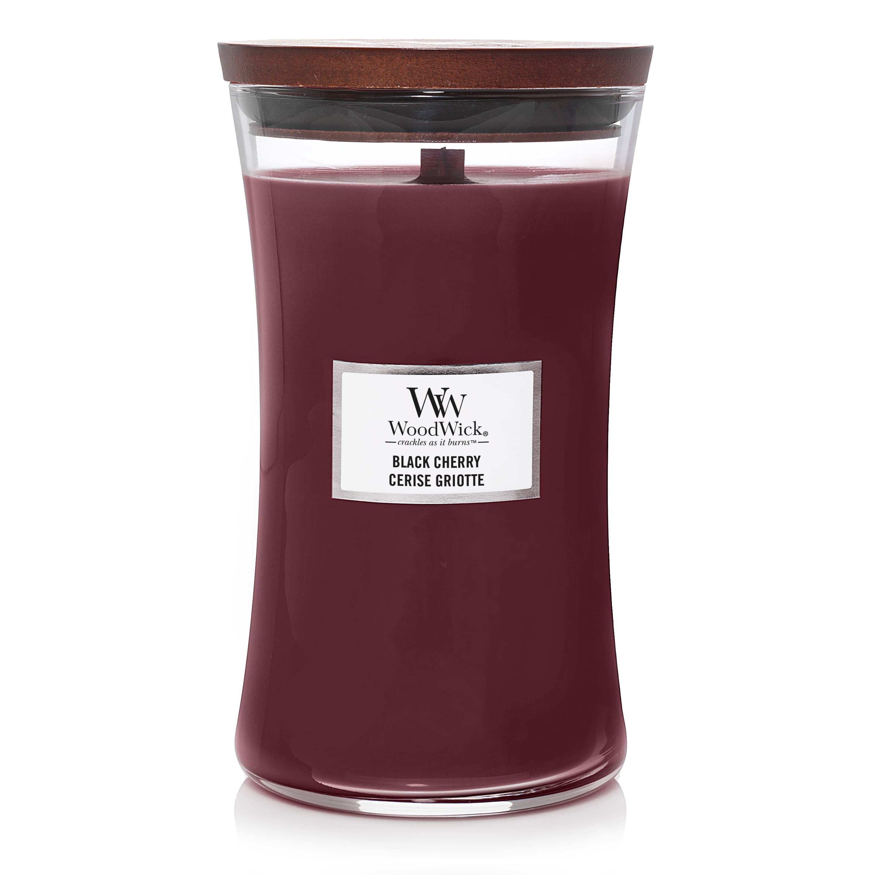 WoodWick Duftkerze Große Kerze Black Cherry