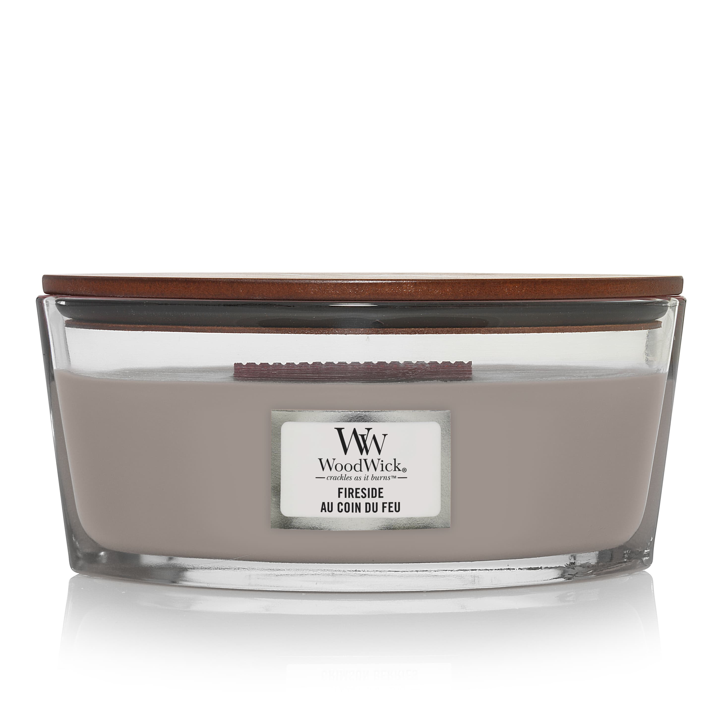 WoodWick Duftkerze Ellipse Fireside